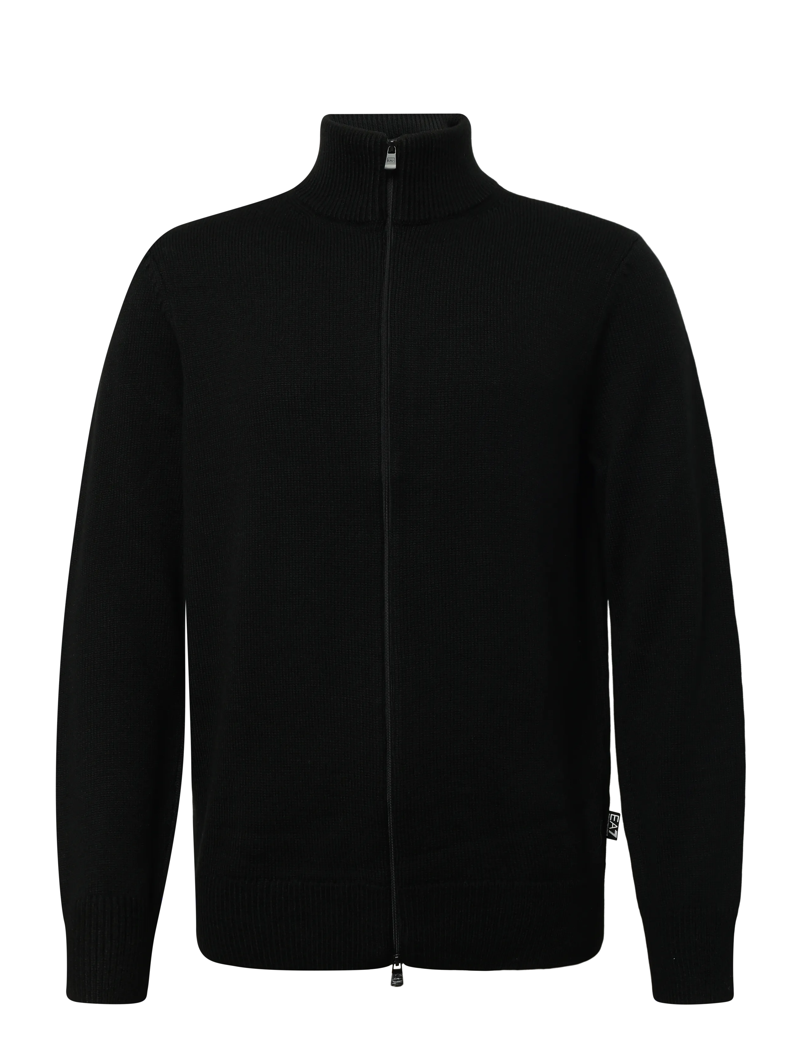 EA7 CARDIGAN - Kläder - BLACK / black