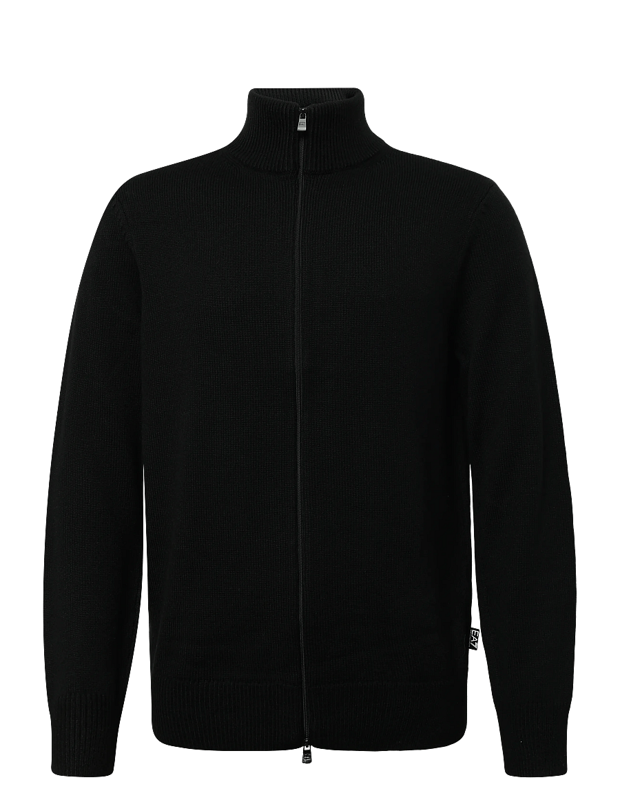 EA7 - CARDIGAN - full zip tröjor - black - 0