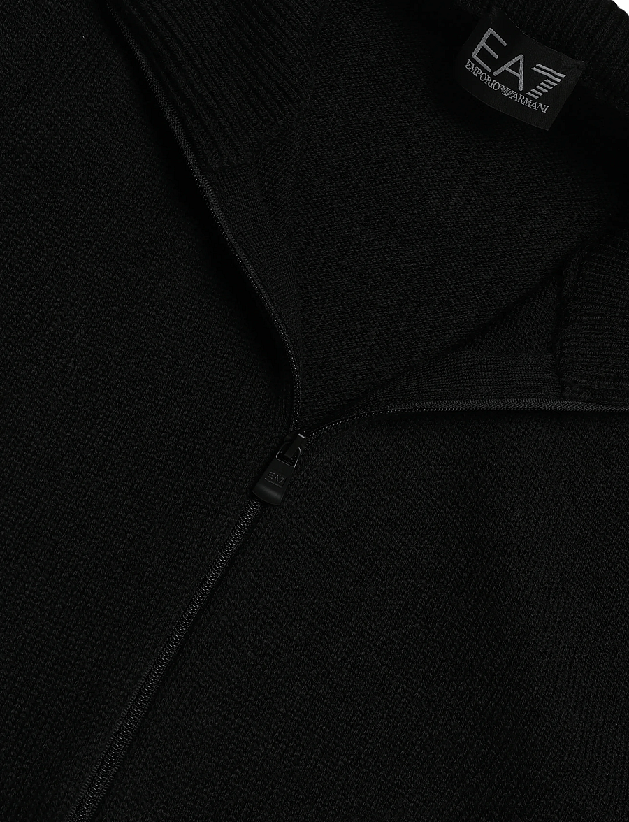 EA7 - CARDIGAN - full zip tröjor - black - 2
