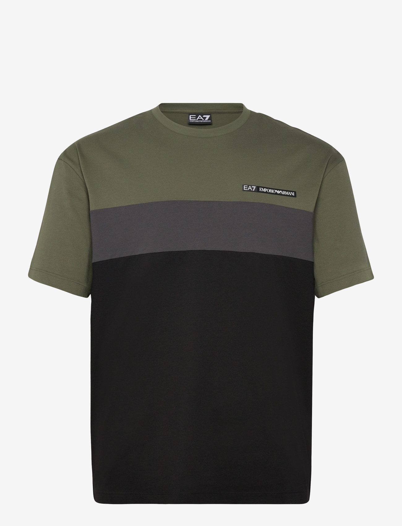 EA7 - T-SHIRT - lühikeste varrukatega t-särgid - beetle - 0