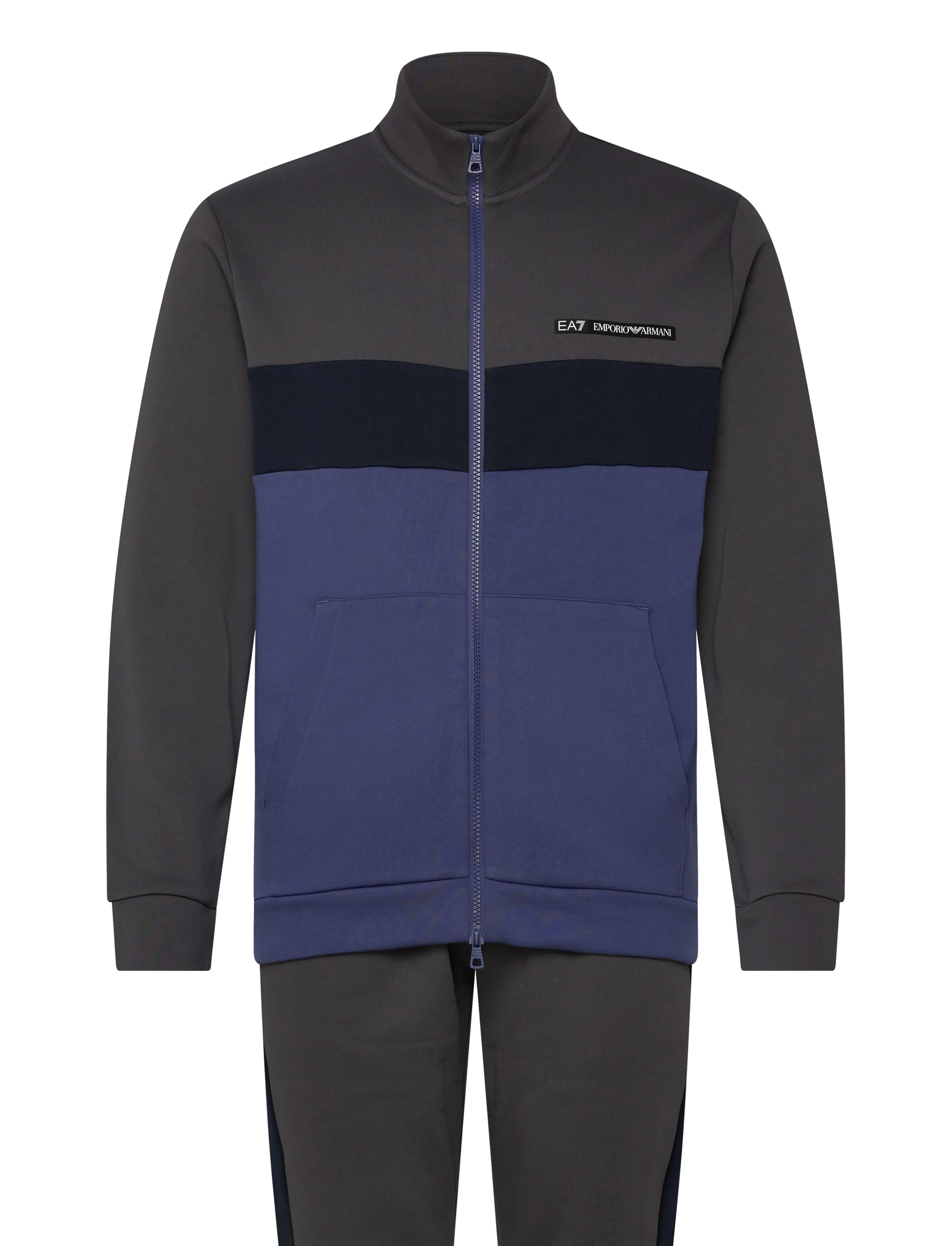 EA7 TRACKSUIT - Dressipluusid - ASPHALT / grey