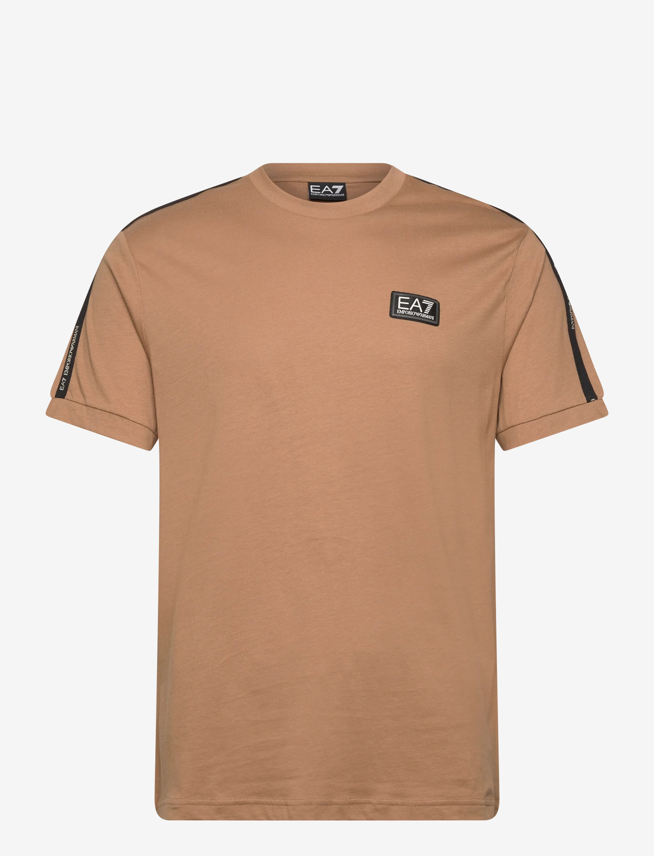 EA7 - T-SHIRT - efterårstøj - tiger eye / black - 0