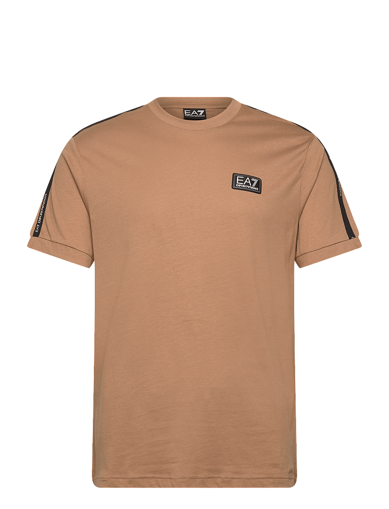 EA7 - T-SHIRT - kortærmede t-shirts - tiger eye / black - 0
