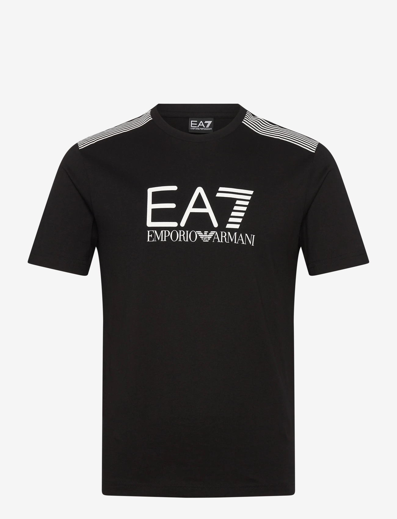 EA7 - T-SHIRT - herbstliche kleidung - black beauty - 0