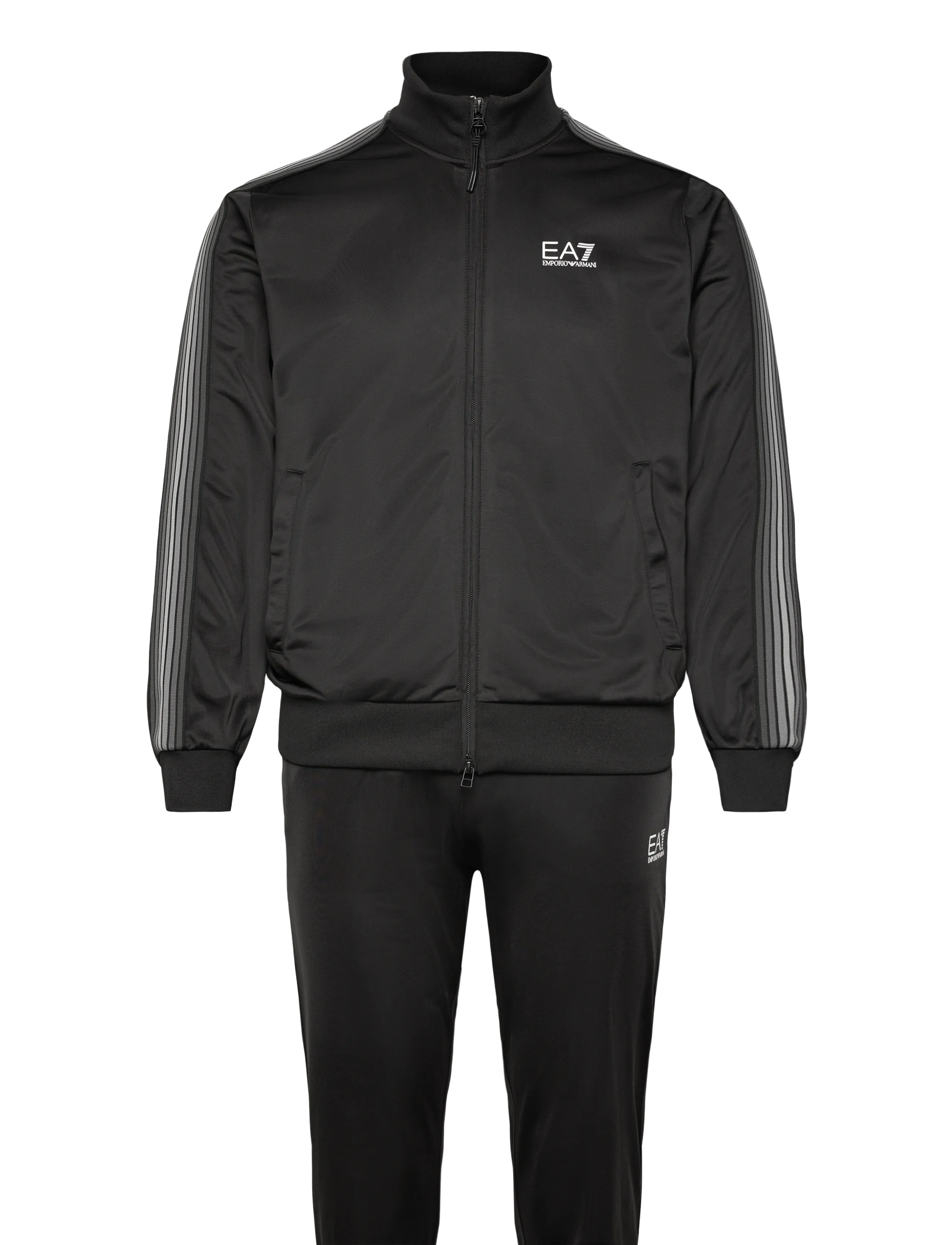 EA7 Tracksuit, S, Black, Sport Sweatshirts & Hoodies > Sport Tracksuits-sets, Herre