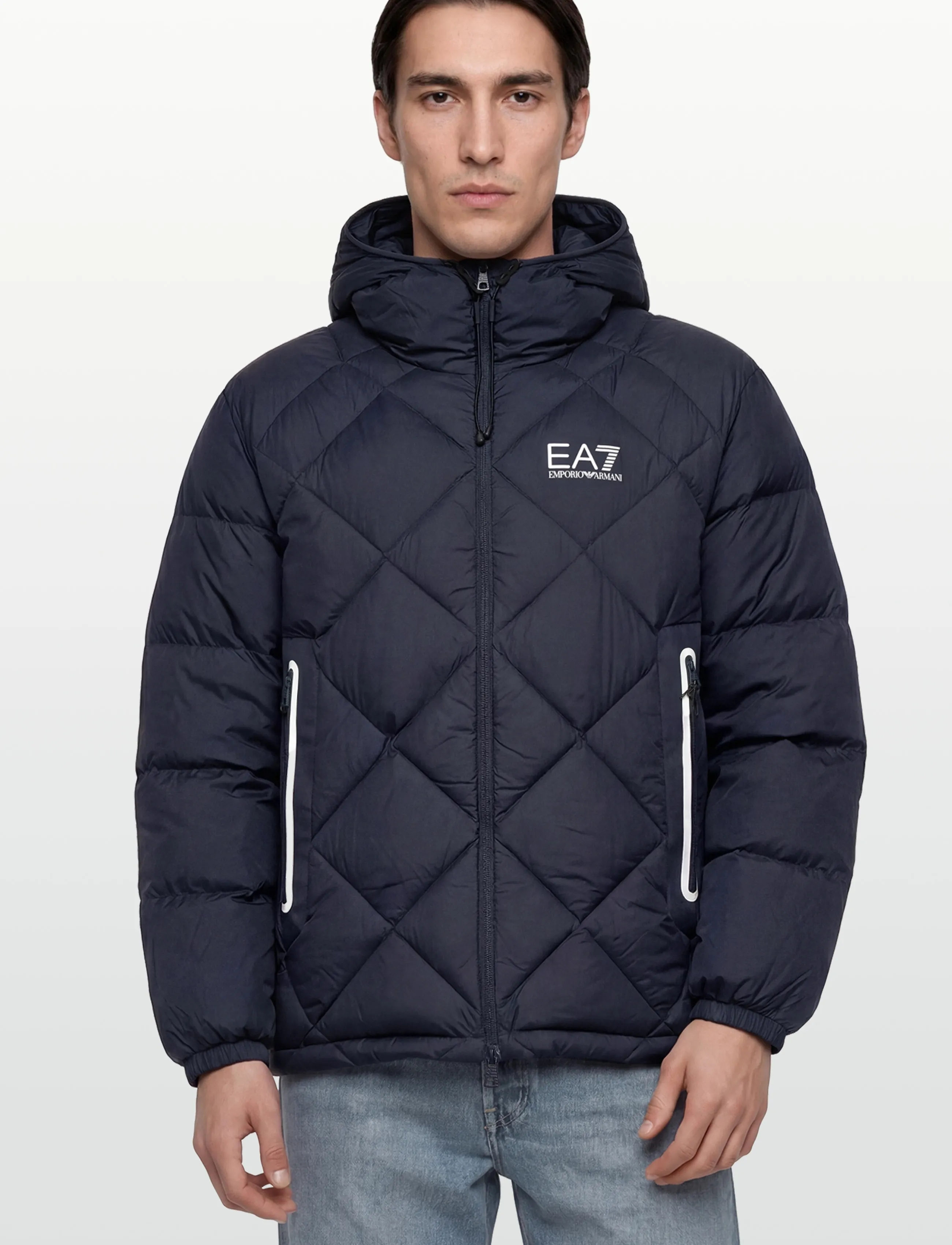 EA7 - DOWN JACKET - dunjackor - armani blue - 3