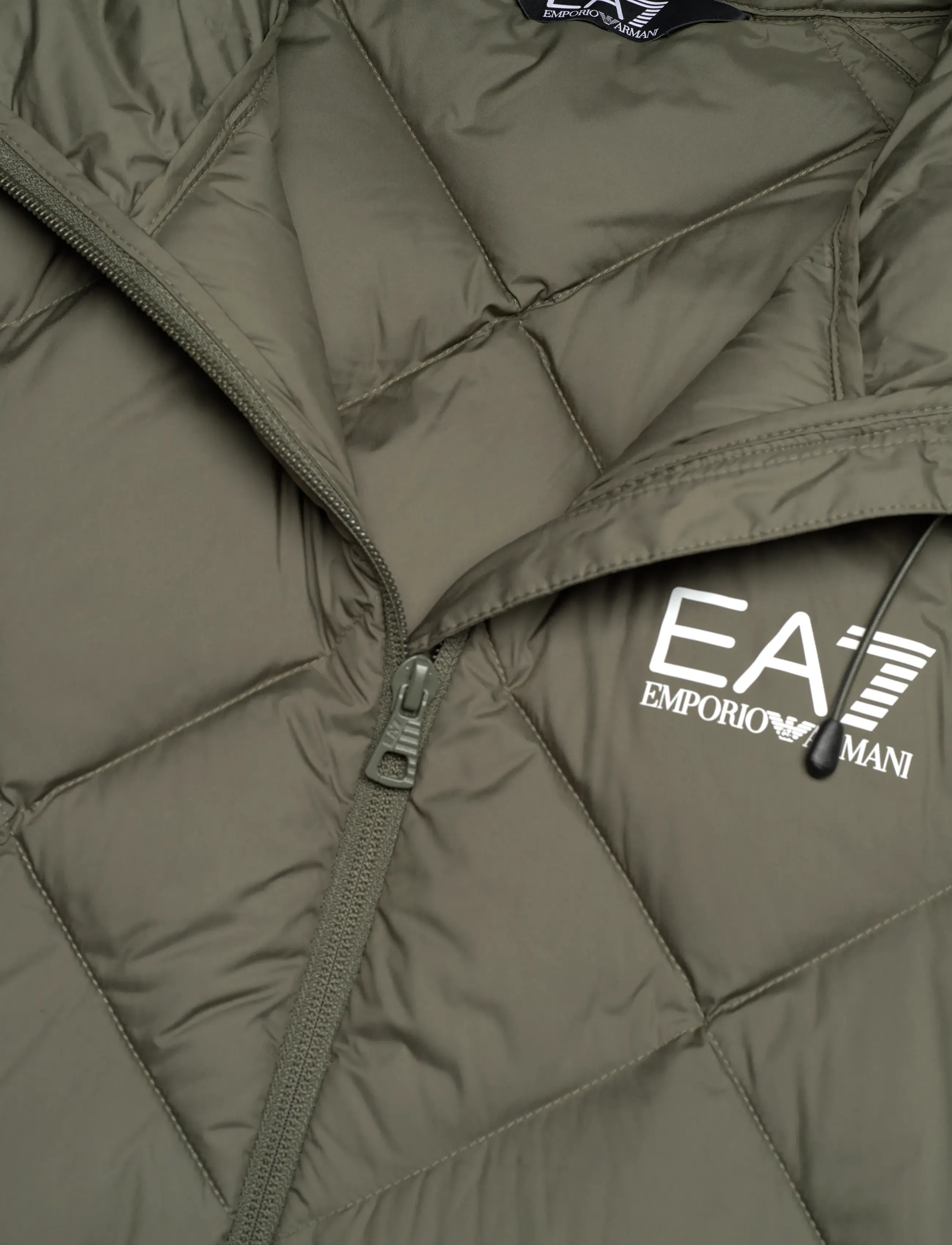 EA7 - DOWN JACKET - dunjackor - beetle - 2