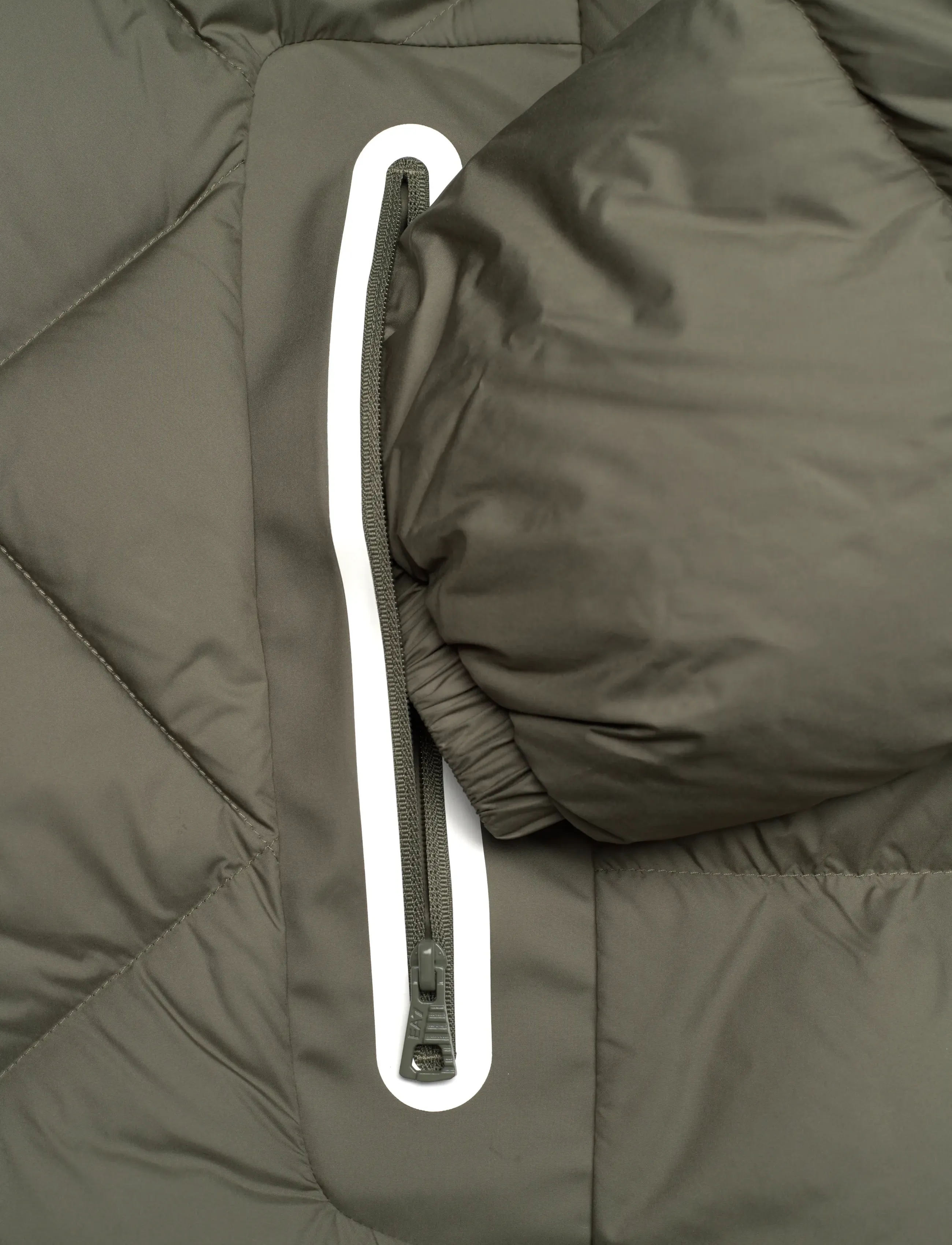 EA7 - DOWN JACKET - winterjacken - beetle - 3