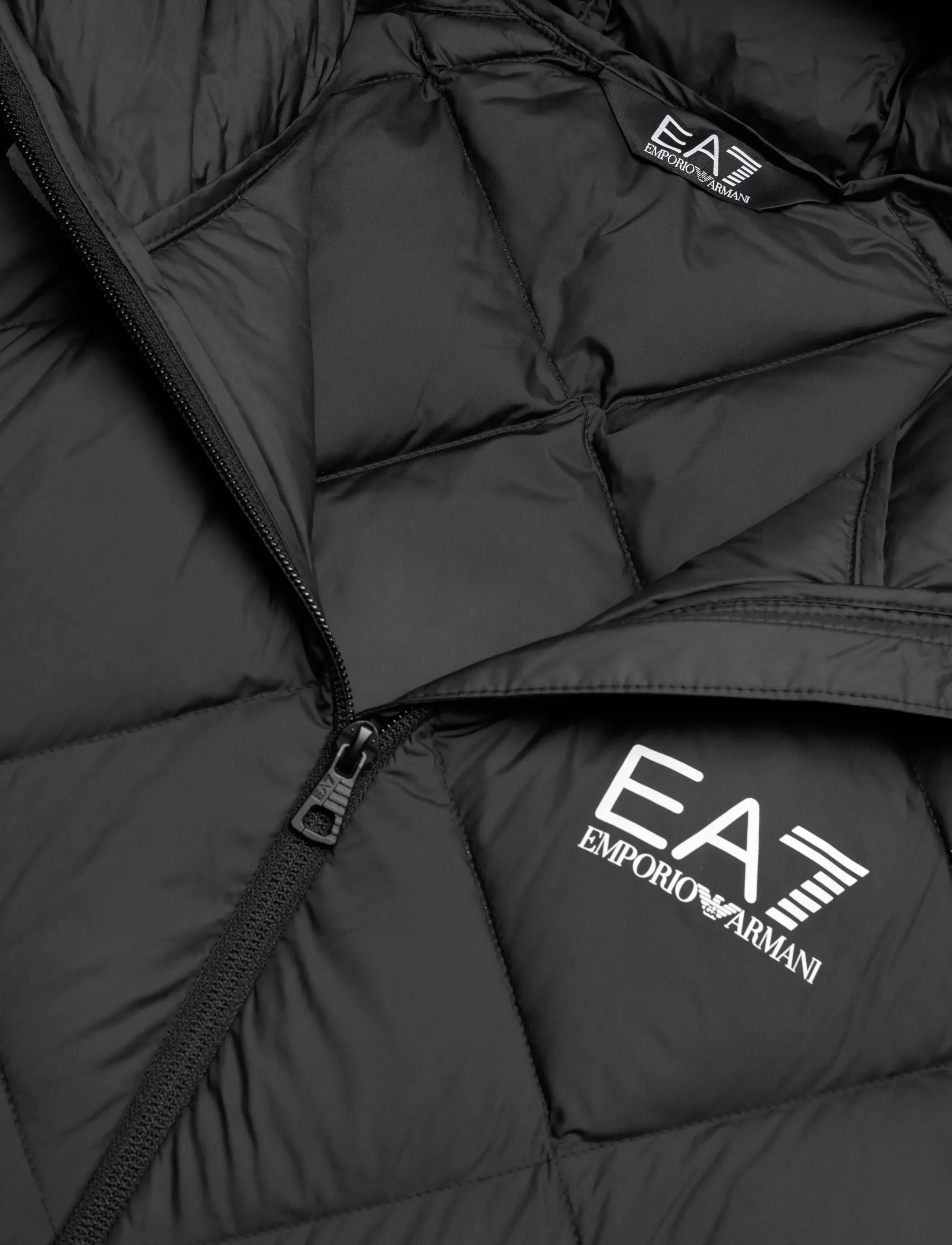 EA7 - DOWN JACKET - winterjacken - black - 2