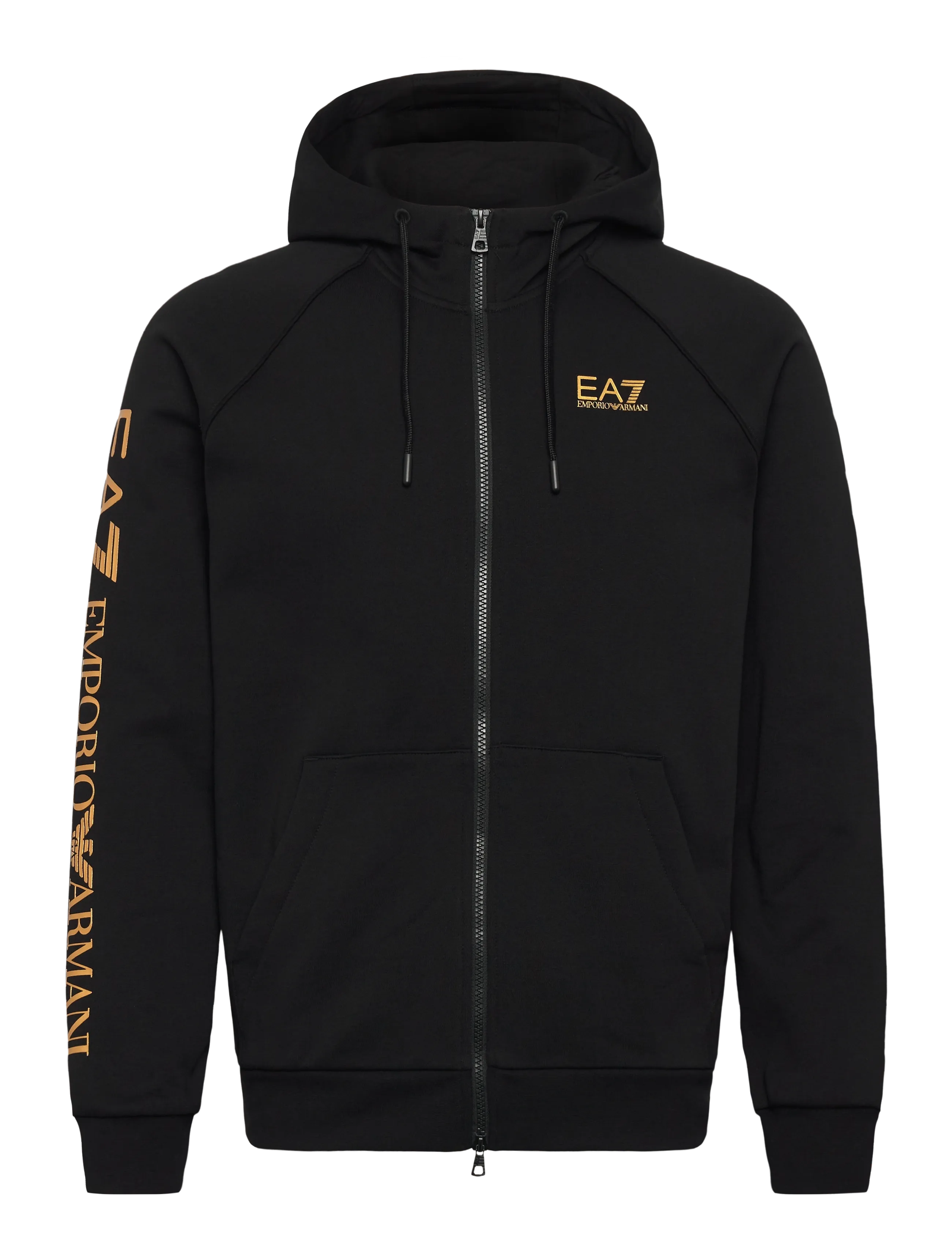 EA7 SWEATSHIRT - Nyheder - BLACK/GOLD / black