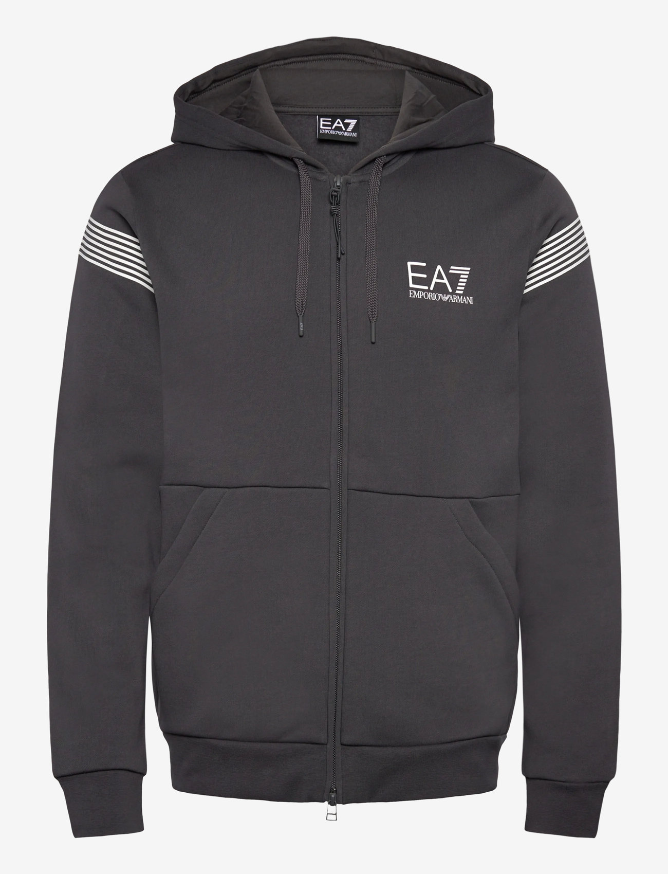EA7 - SWEATSHIRT - hættetrøjer - asphalt - 0