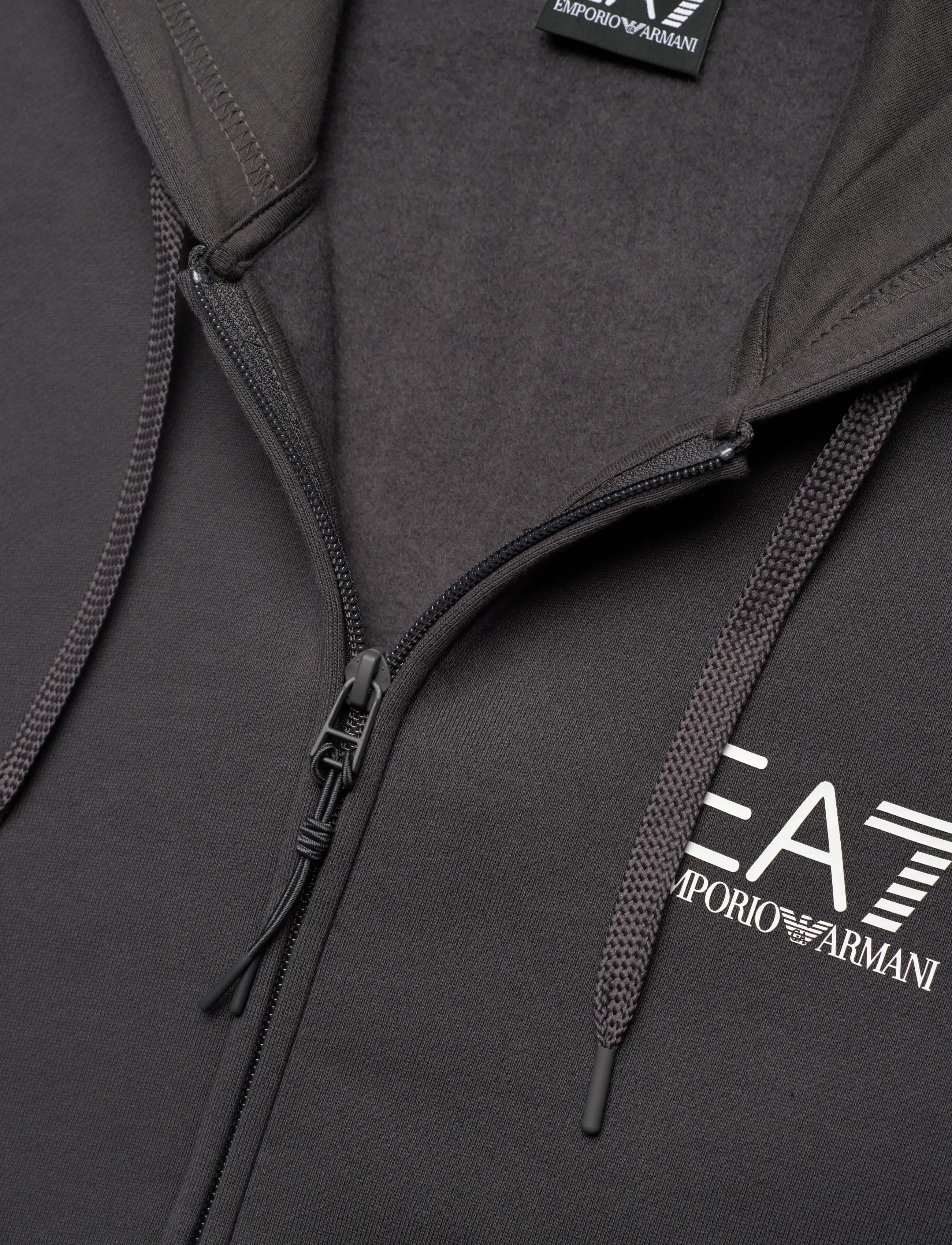 EA7 - SWEATSHIRT - hettegensere - asphalt - 2