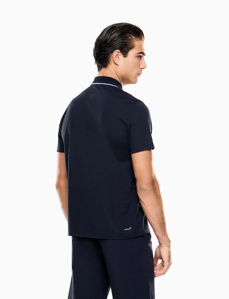 EA7 - POLO SHIRT - kortärmade pikéer - armani blue - 2