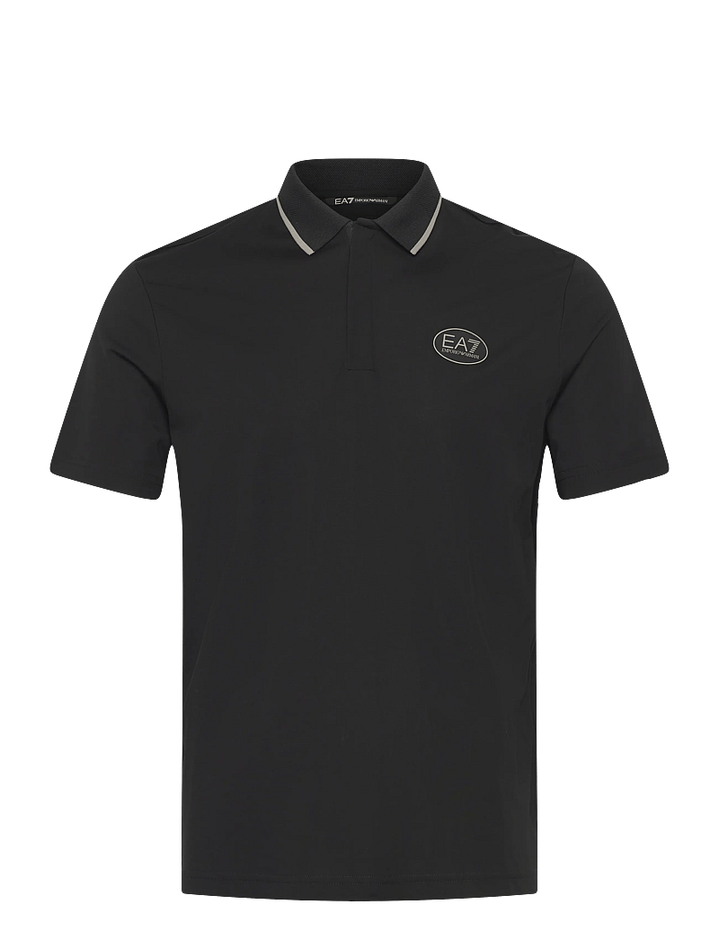 EA7 - POLO SHIRT - kurzärmelig - black - 1
