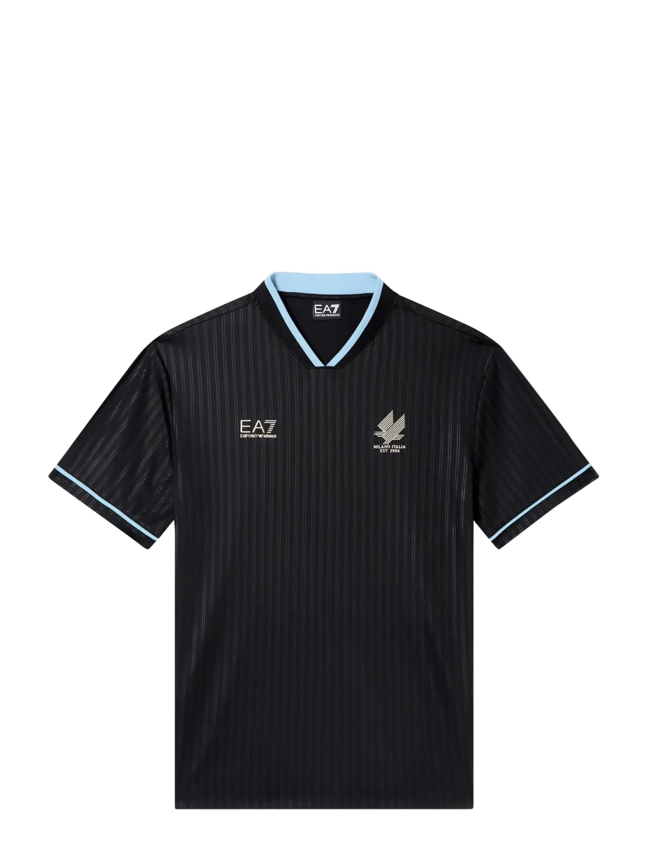 EA7 T-SHIRT - Oberteile - BLACK / black