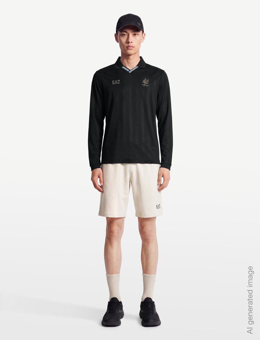 EA7 - POLO SHIRT - oberteile & t-shirts - black - 0