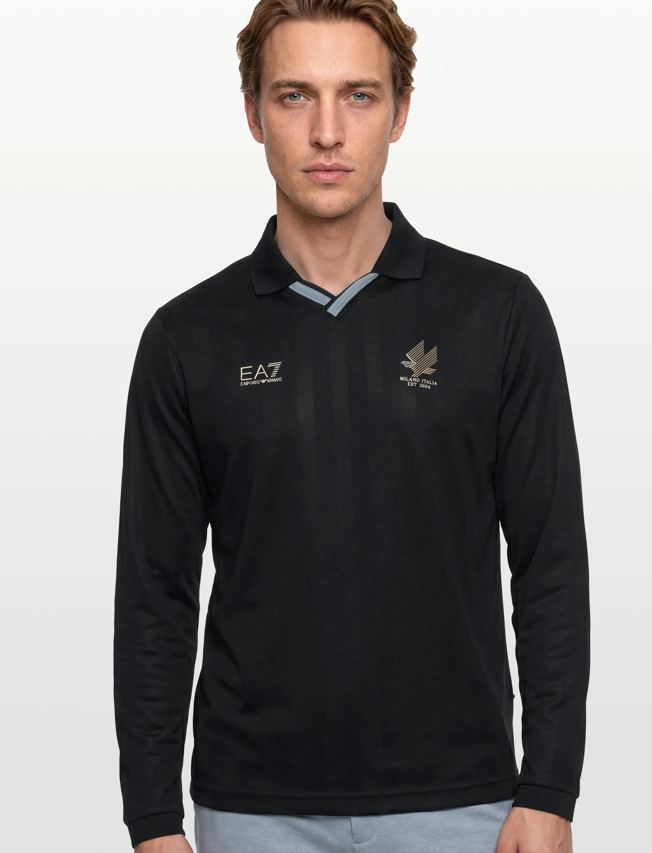EA7 - POLO SHIRT - polos - black - 3