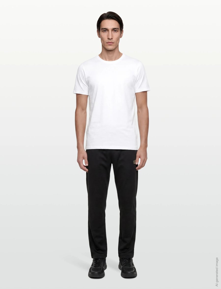 EA7 - TROUSER - hosen - black - 0