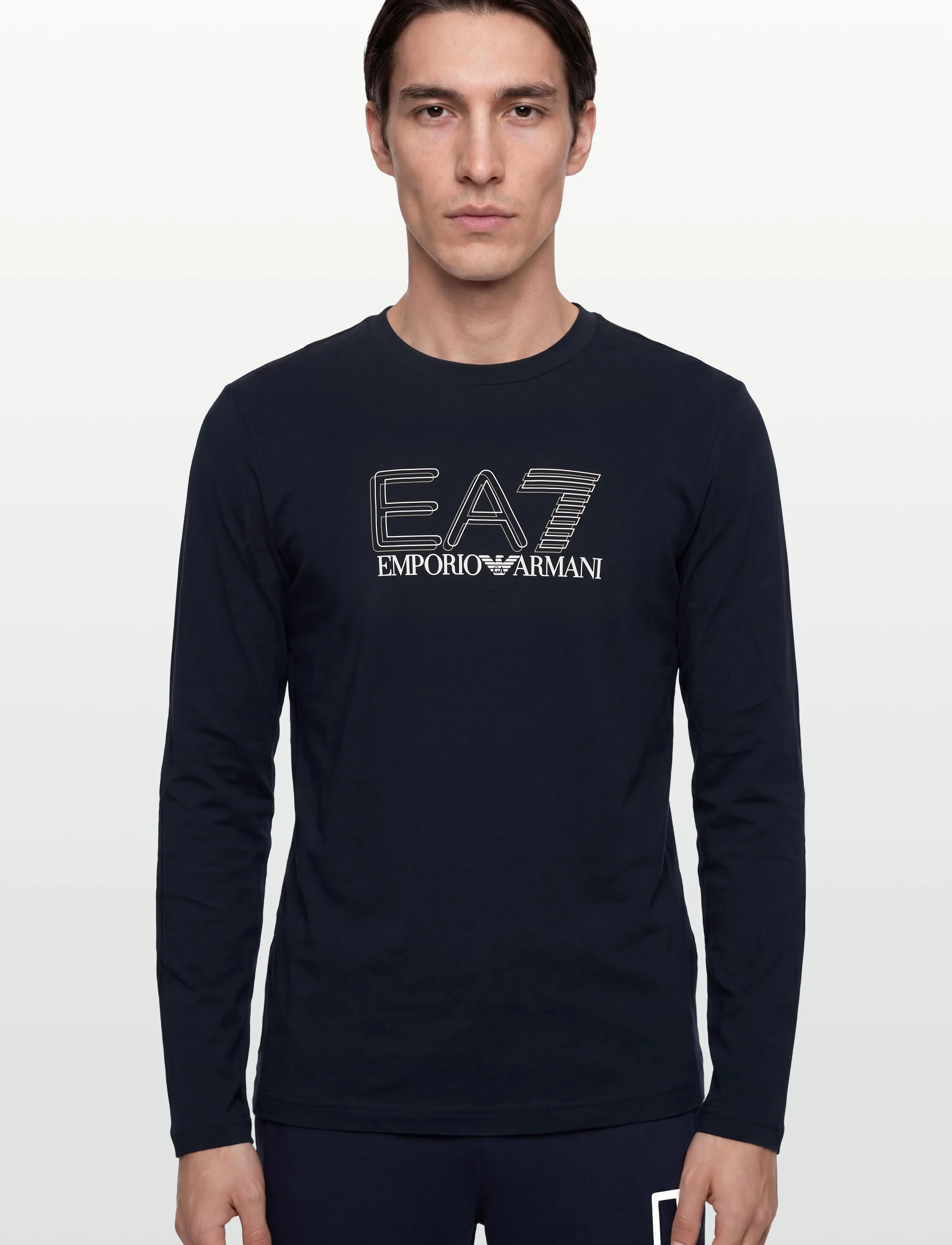 EA7 - T-SHIRT - pikkade varrukatega t-särgid - armani blue - 3