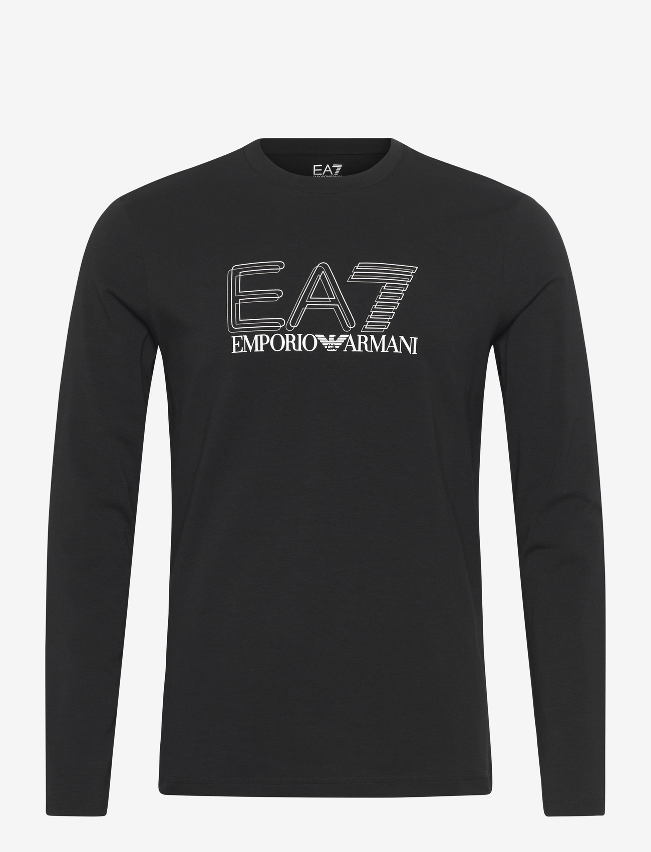 EA7 - T-SHIRT - pikkade varrukatega t-särgid - black - 1