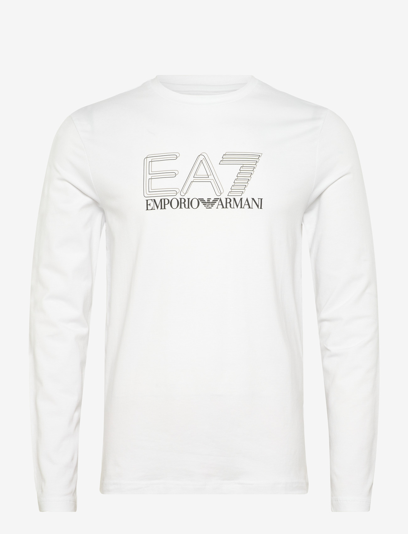EA7 - T-SHIRT - langærmede t-shirts - white - 1