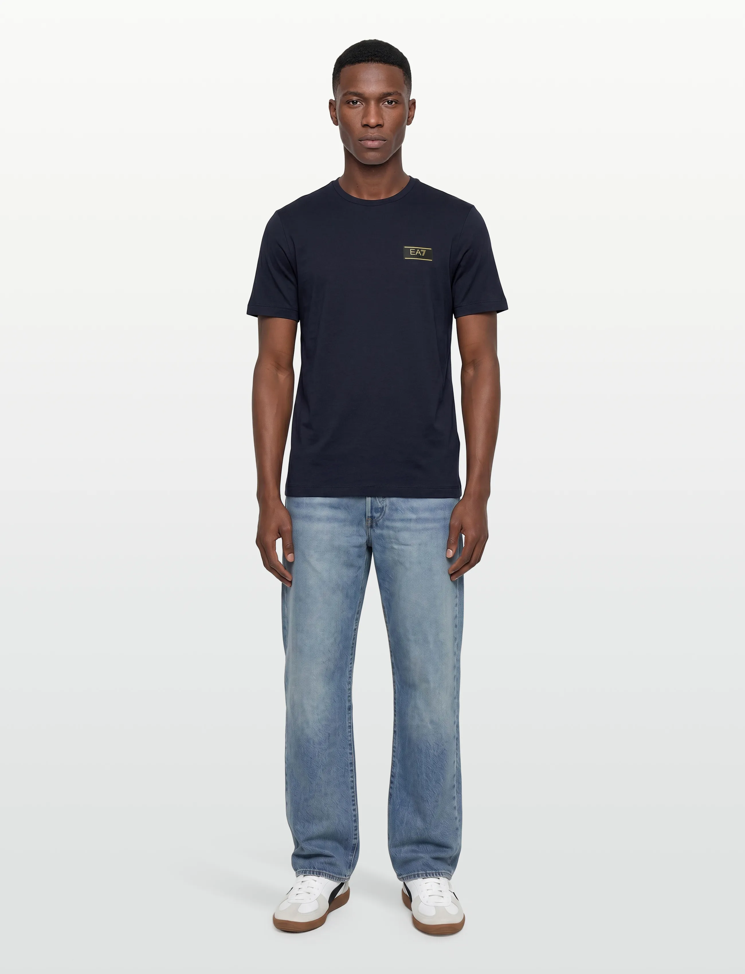 EA7 T-SHIRT - T-shirts - ARMANI BLUE / navy
