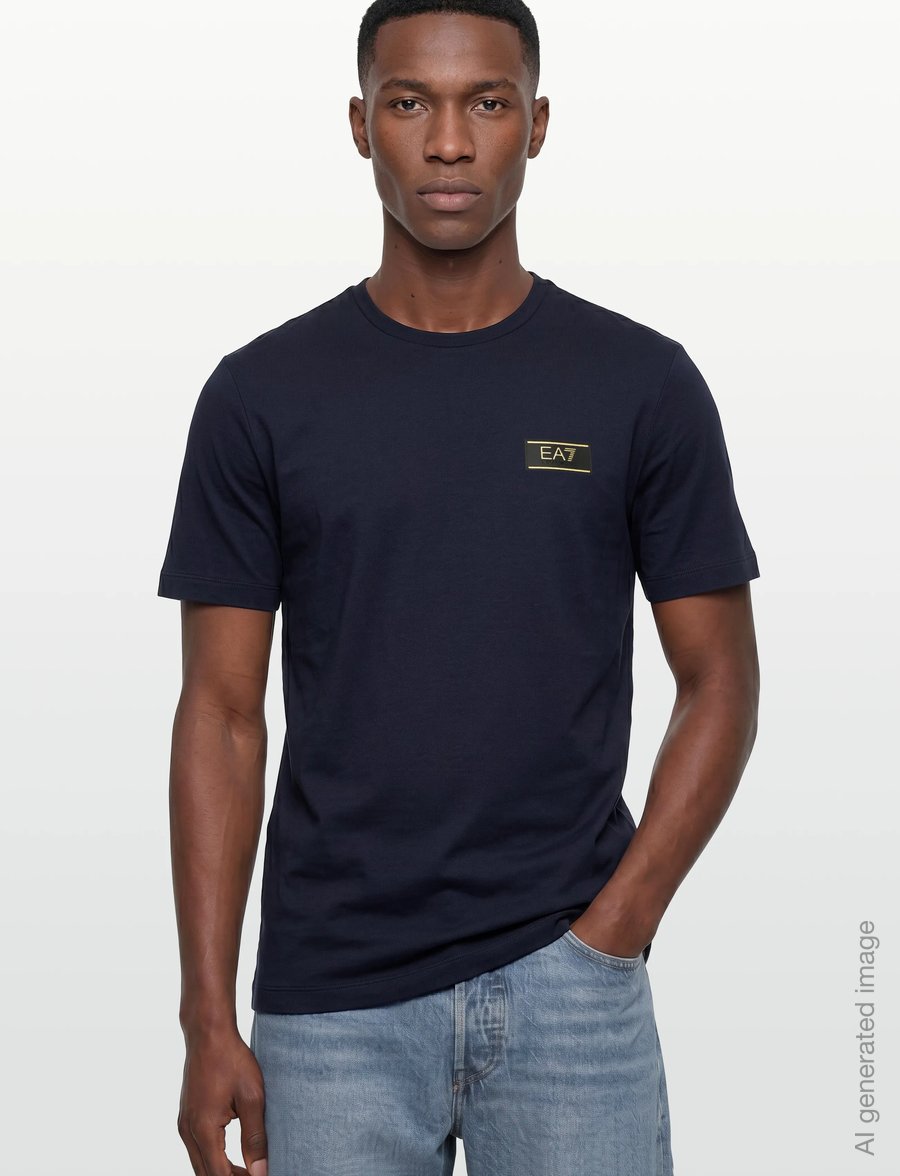 EA7 - T-SHIRT - oberteile & t-shirts - armani blue - 3