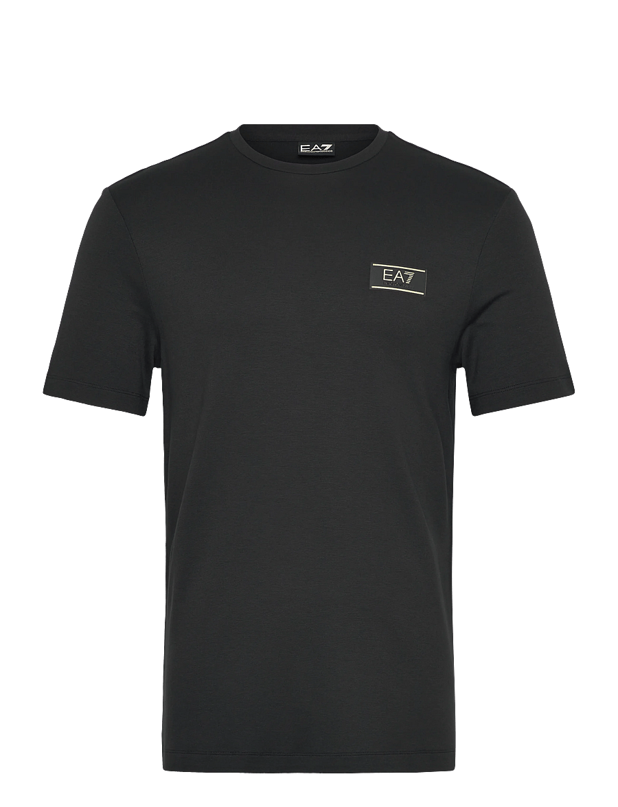 EA7 - T-SHIRT - t-shirts - black - 1