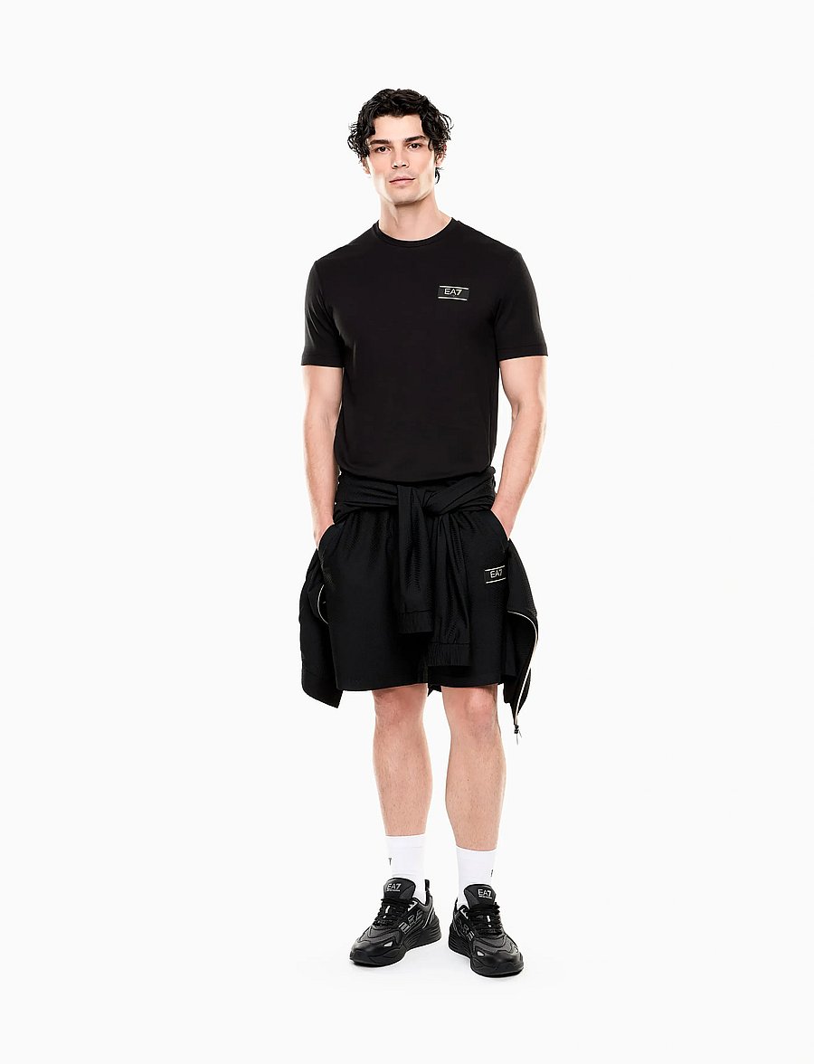 EA7 - T-SHIRT - t-shirts - black - 3