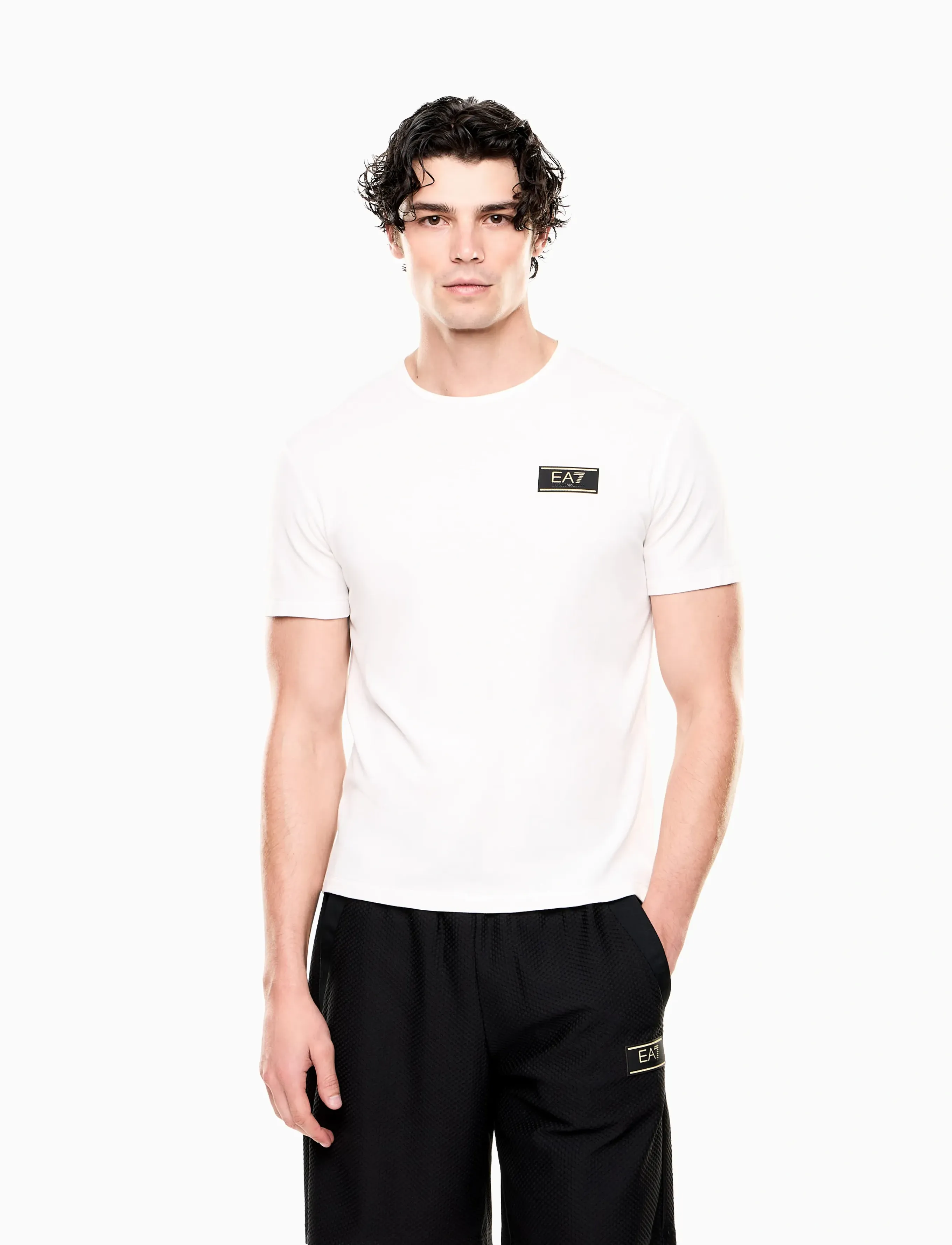 EA7 - T-SHIRT - kortærmede t-shirts - sugar swizzle - 3