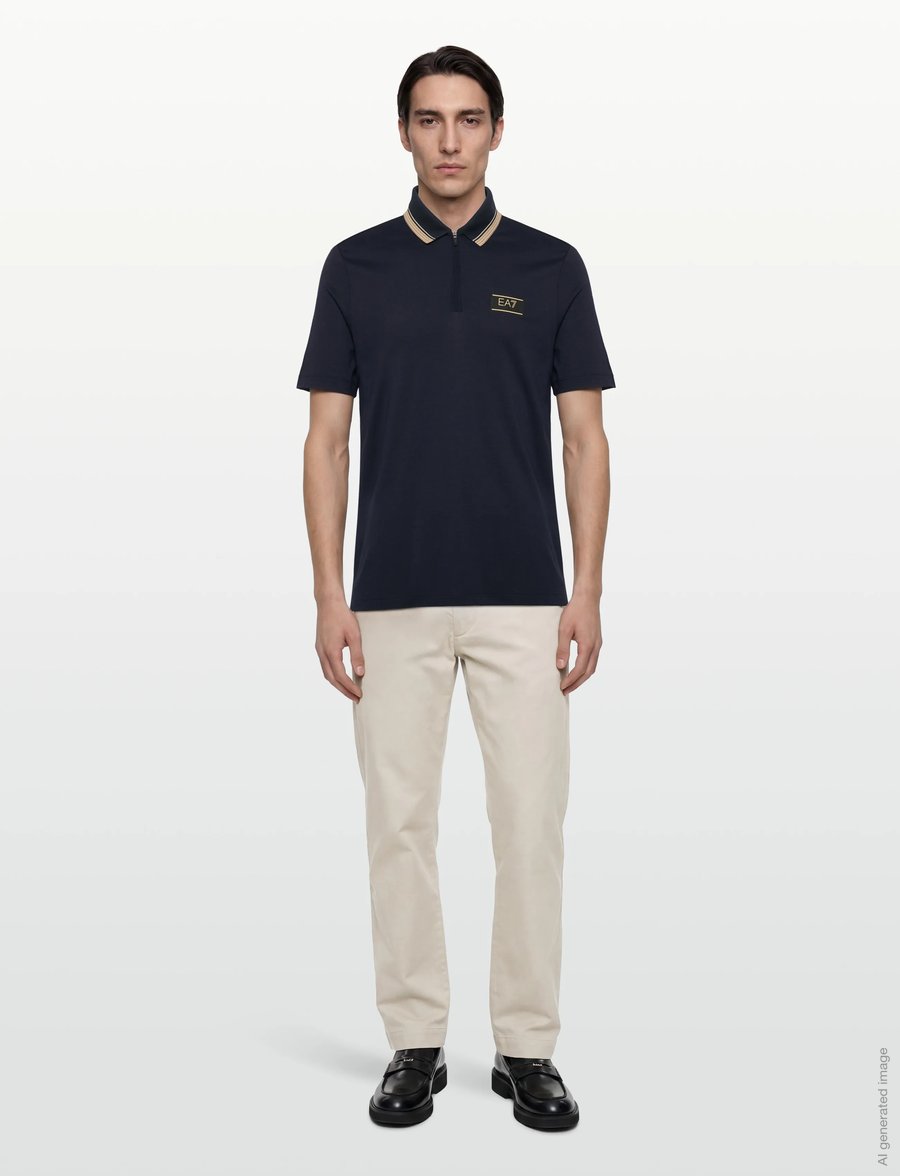 EA7 - POLO SHIRT - kurzärmelig - armani blue - 0