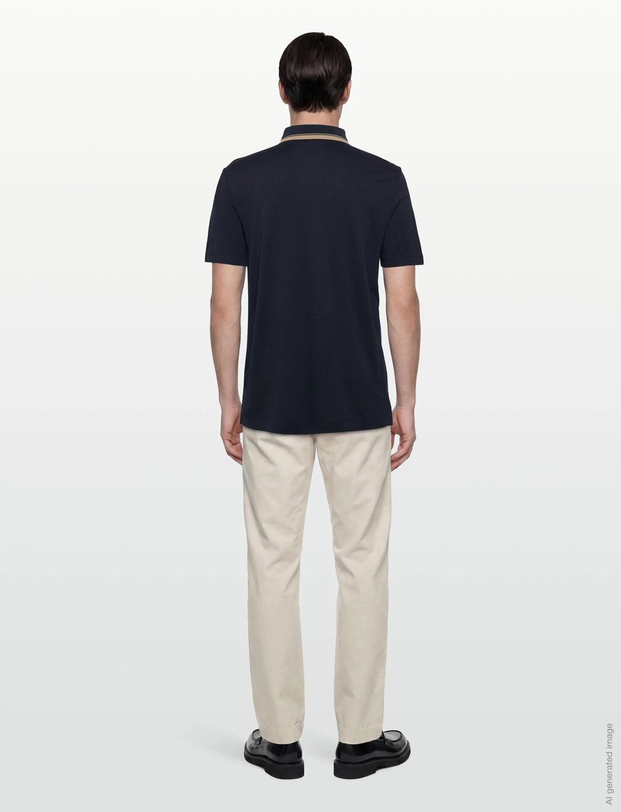 EA7 - POLO SHIRT - kurzärmelig - armani blue - 4