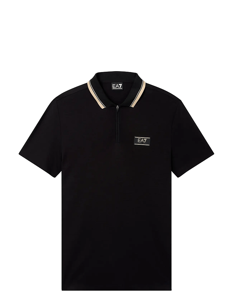 EA7 - POLO SHIRT - kurzärmelig - black - 1