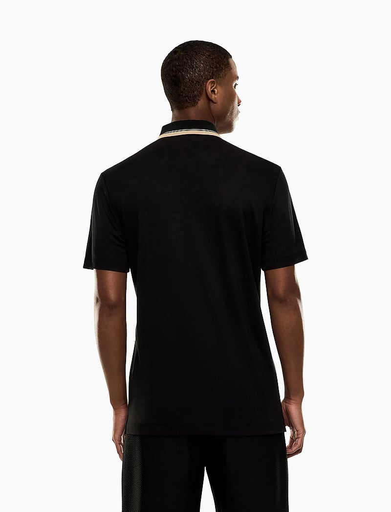 EA7 - POLO SHIRT - kurzärmelig - black - 2