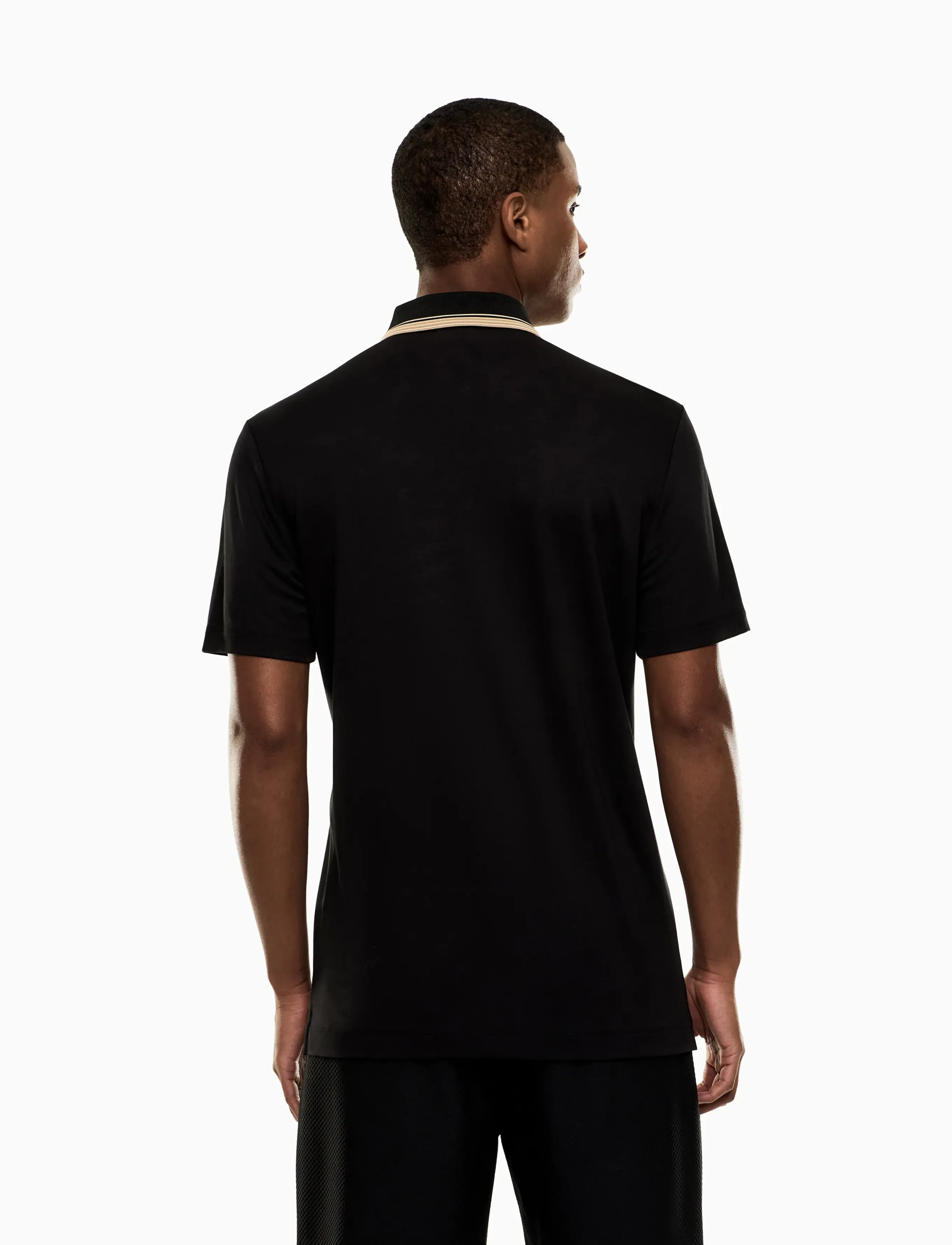 EA7 - POLO SHIRT - short-sleeved polos - black - 2