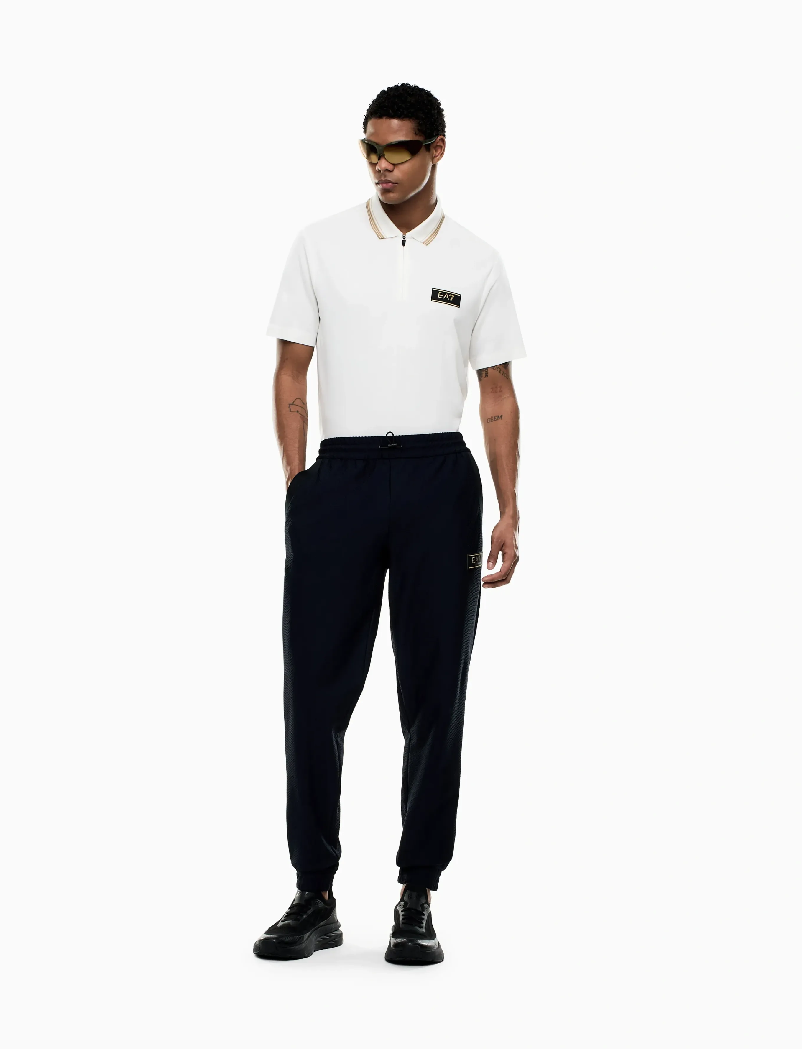 EA7 - POLO SHIRT - lühikeste varrukatega polod - sugar swizzle - 3