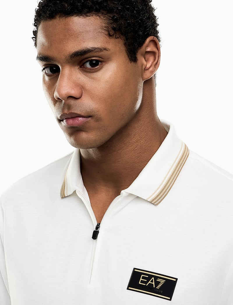 EA7 - POLO SHIRT - kurzärmelig - sugar swizzle - 4