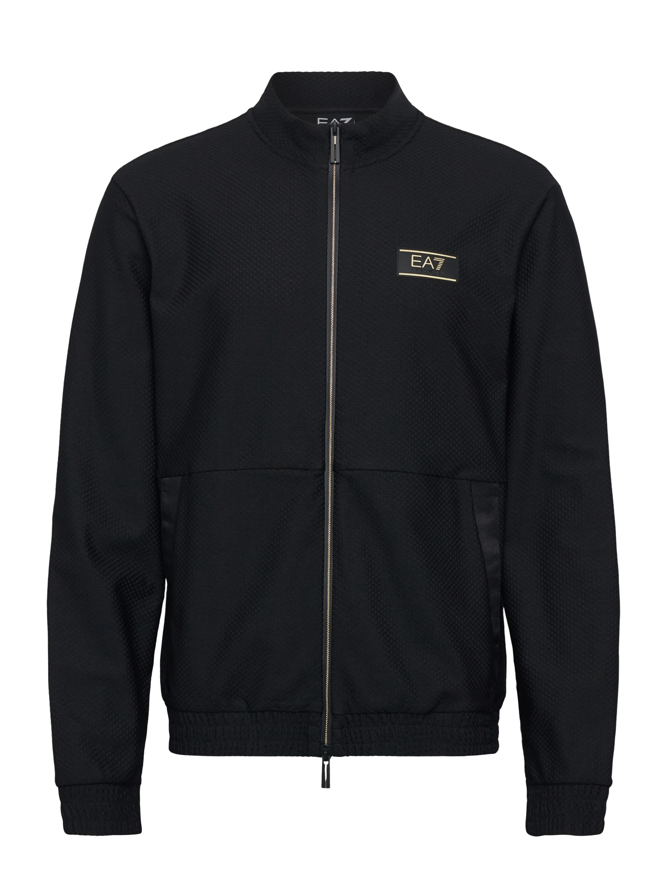 EA7 SWEATSHIRT - Ulkovaatteet - BLACK / black