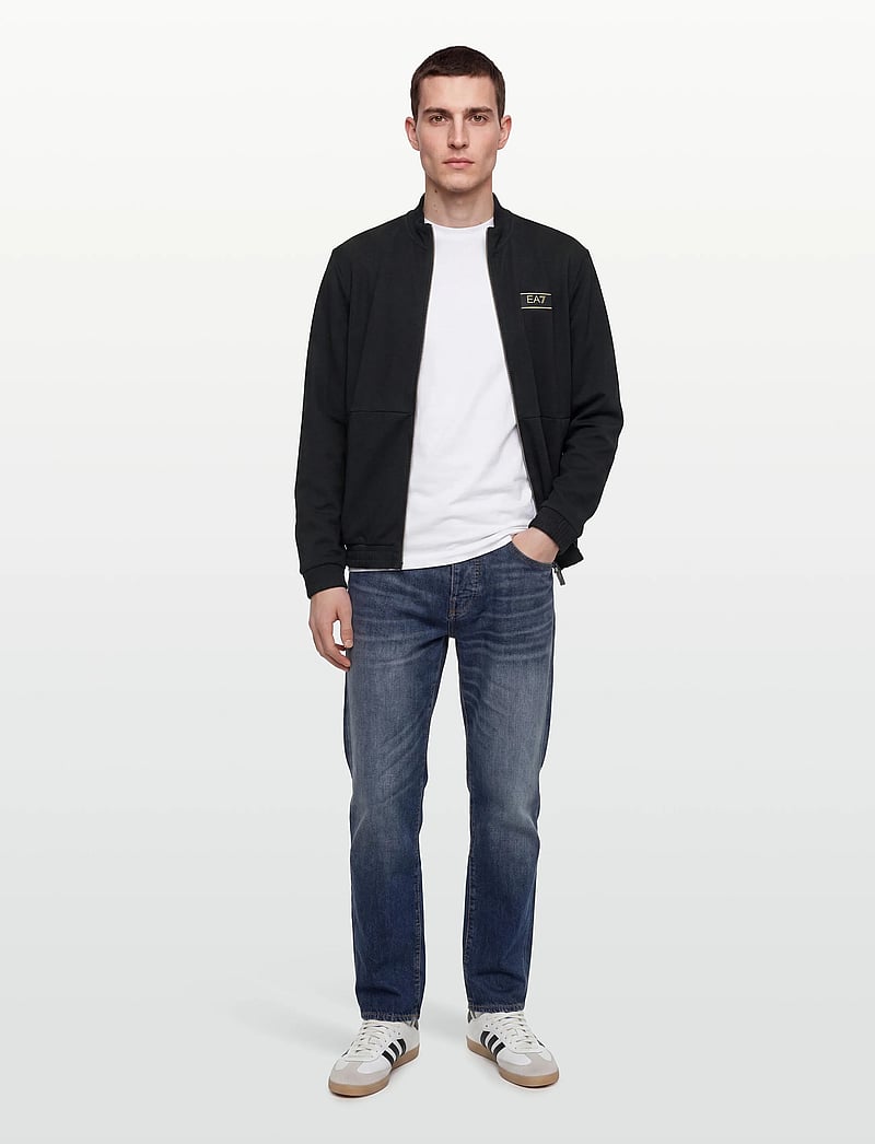 EA7 - SWEATSHIRT - frühlingsjacken - black - 0