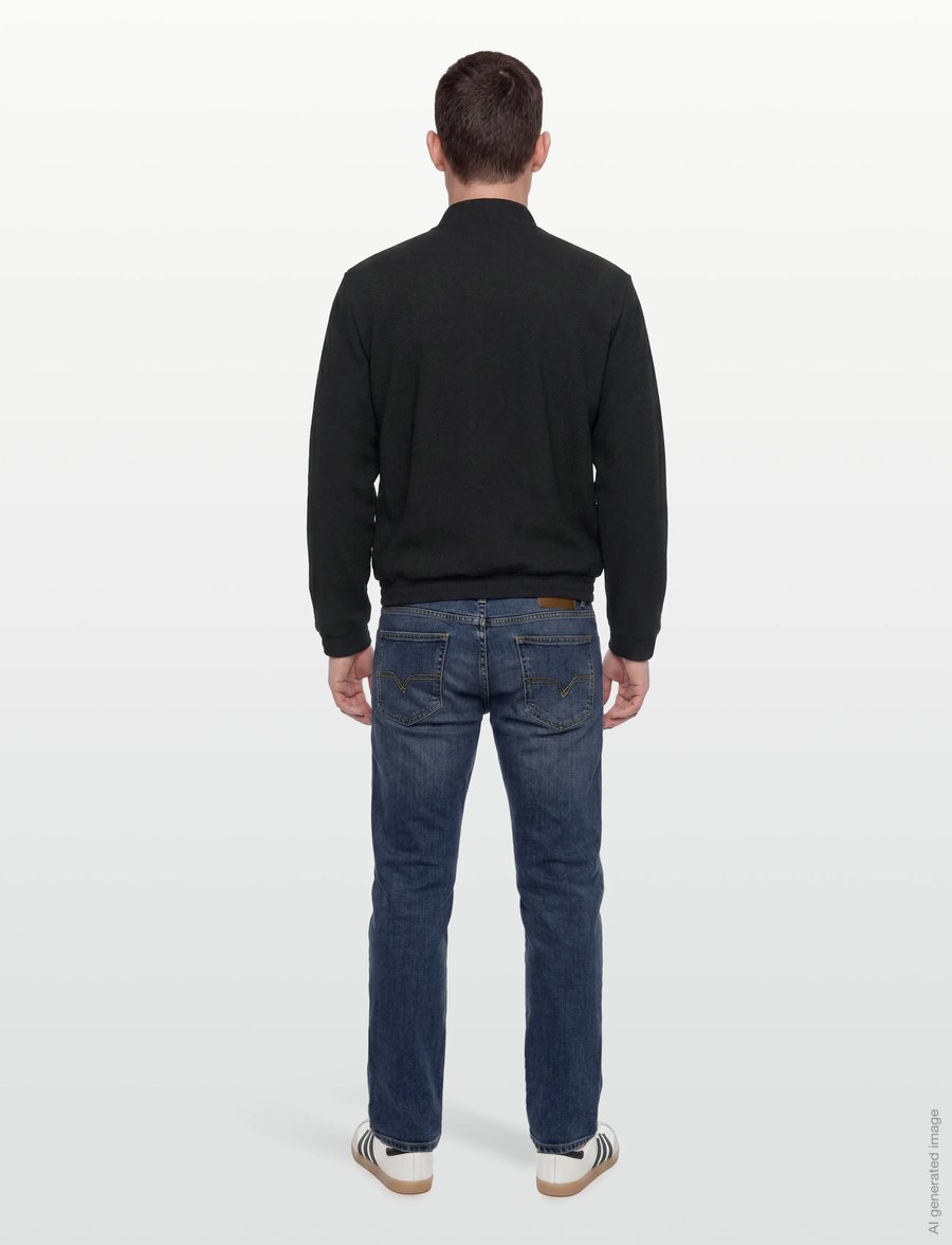 EA7 - SWEATSHIRT - forårsjakker - black - 4