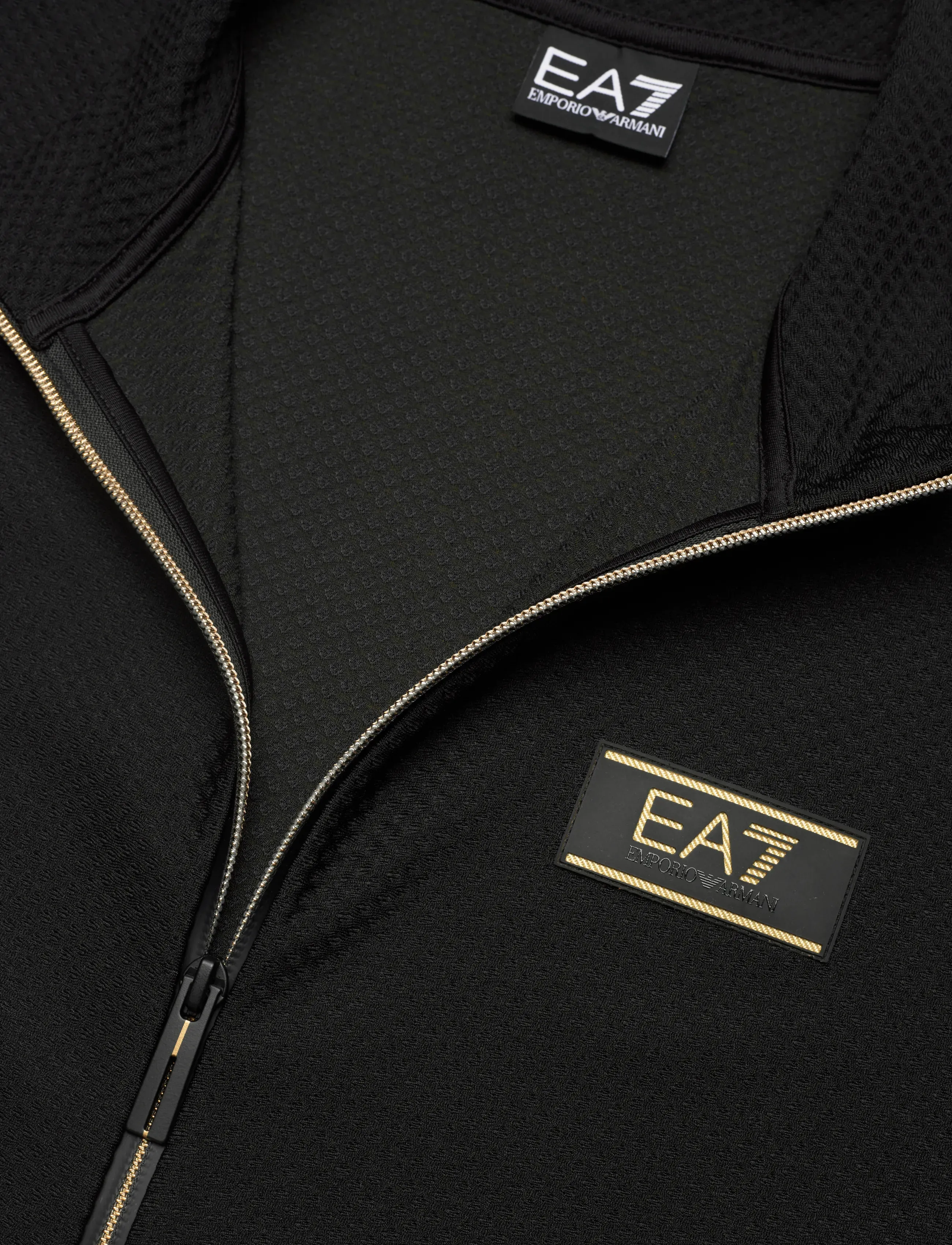 EA7 - SWEATSHIRT - lentejassen - black - 5