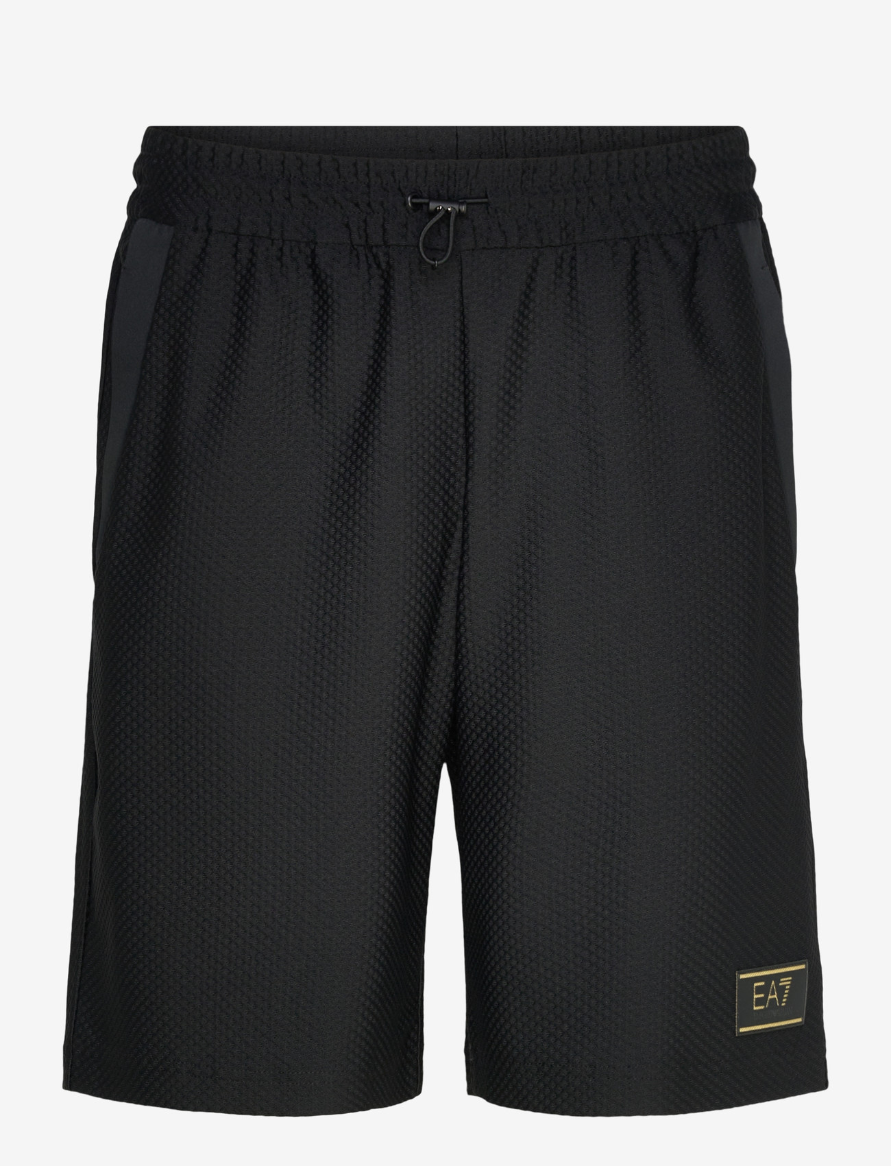 EA7 - SHORTS - lühikesed vabaajapüksid - black - 1