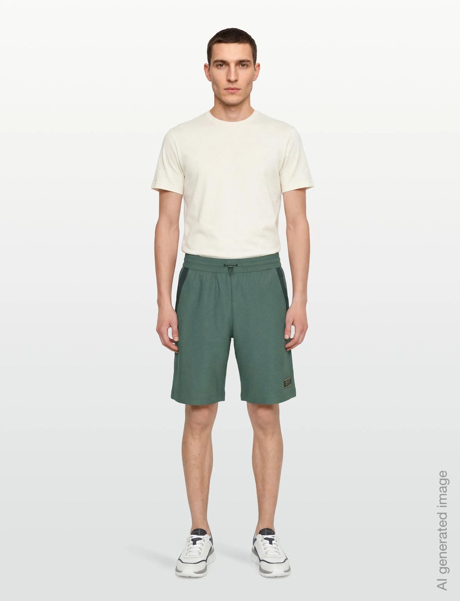 EA7 - SHORTS - casual shorts - cilantro - 0