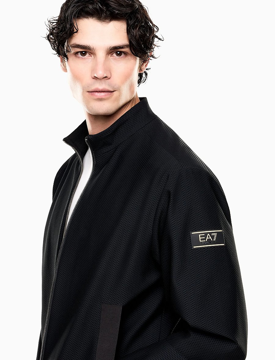 EA7 - BOMBER JACKET - rudeninės striukės - black - 3