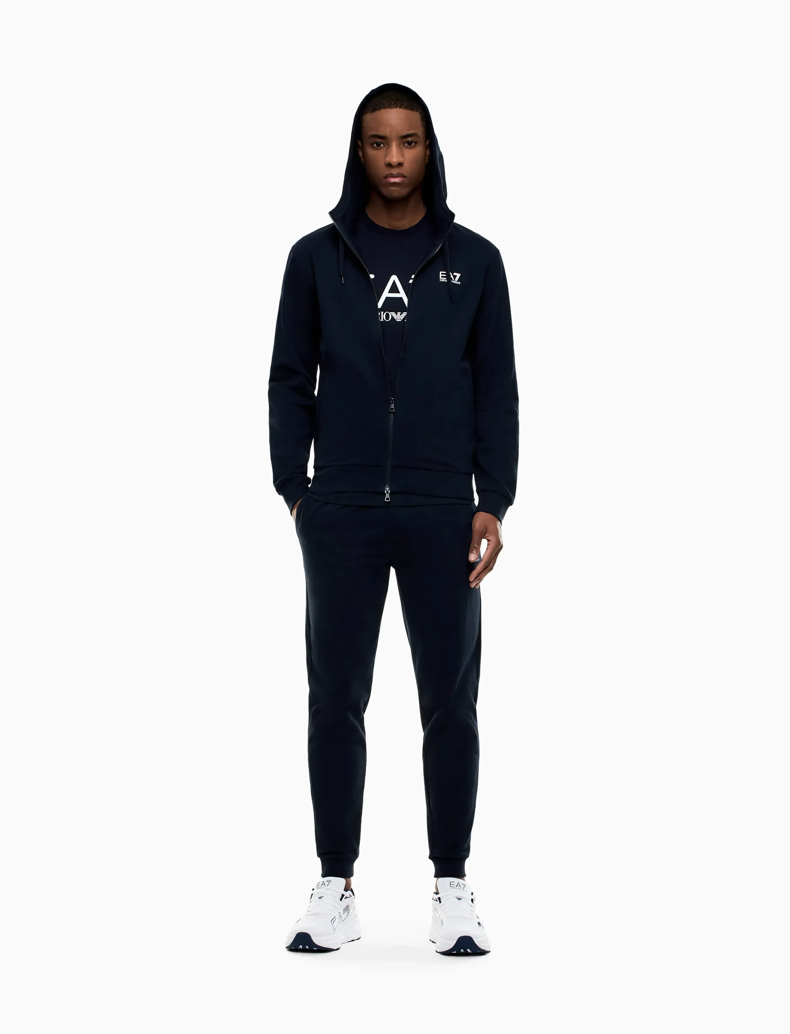 EA7 - T-SHIRT - short-sleeved t-shirts - armani blue - 3