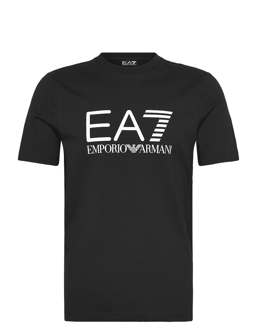 EA7 - T-SHIRT - short-sleeved t-shirts - black - 1