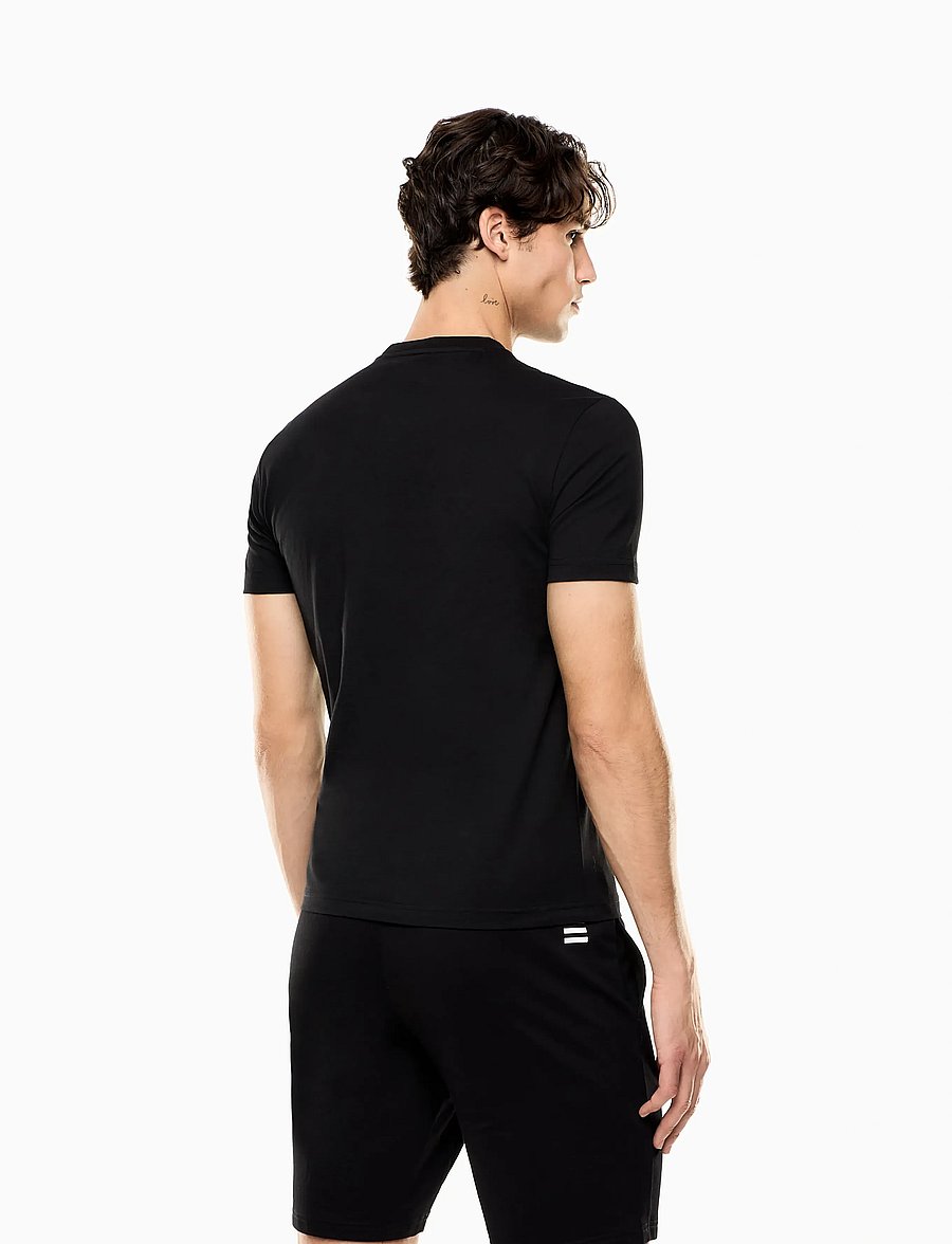 EA7 - T-SHIRT - short-sleeved t-shirts - black - 3