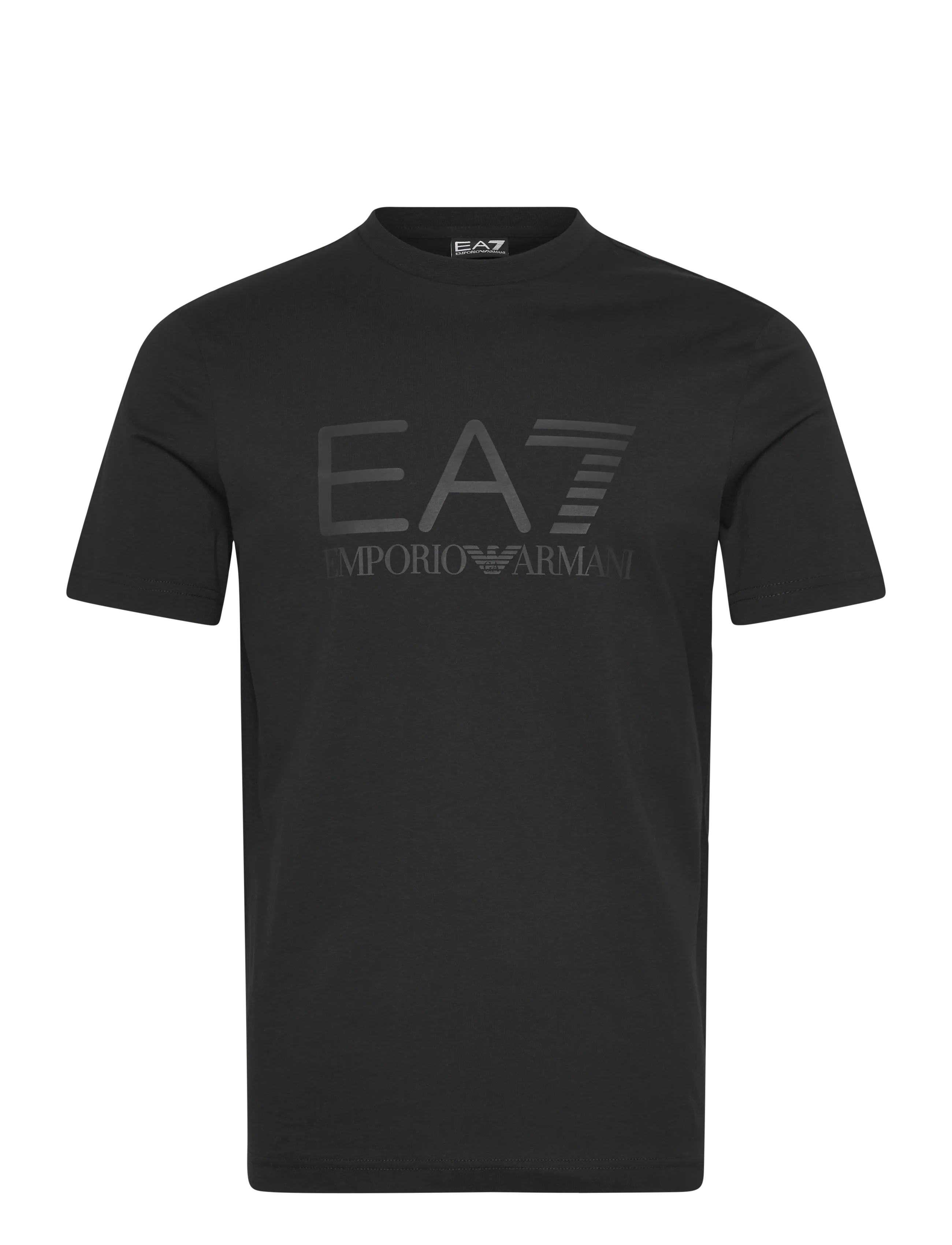 EA7 T-SHIRT - Tøj - BLACK/BLACK / black