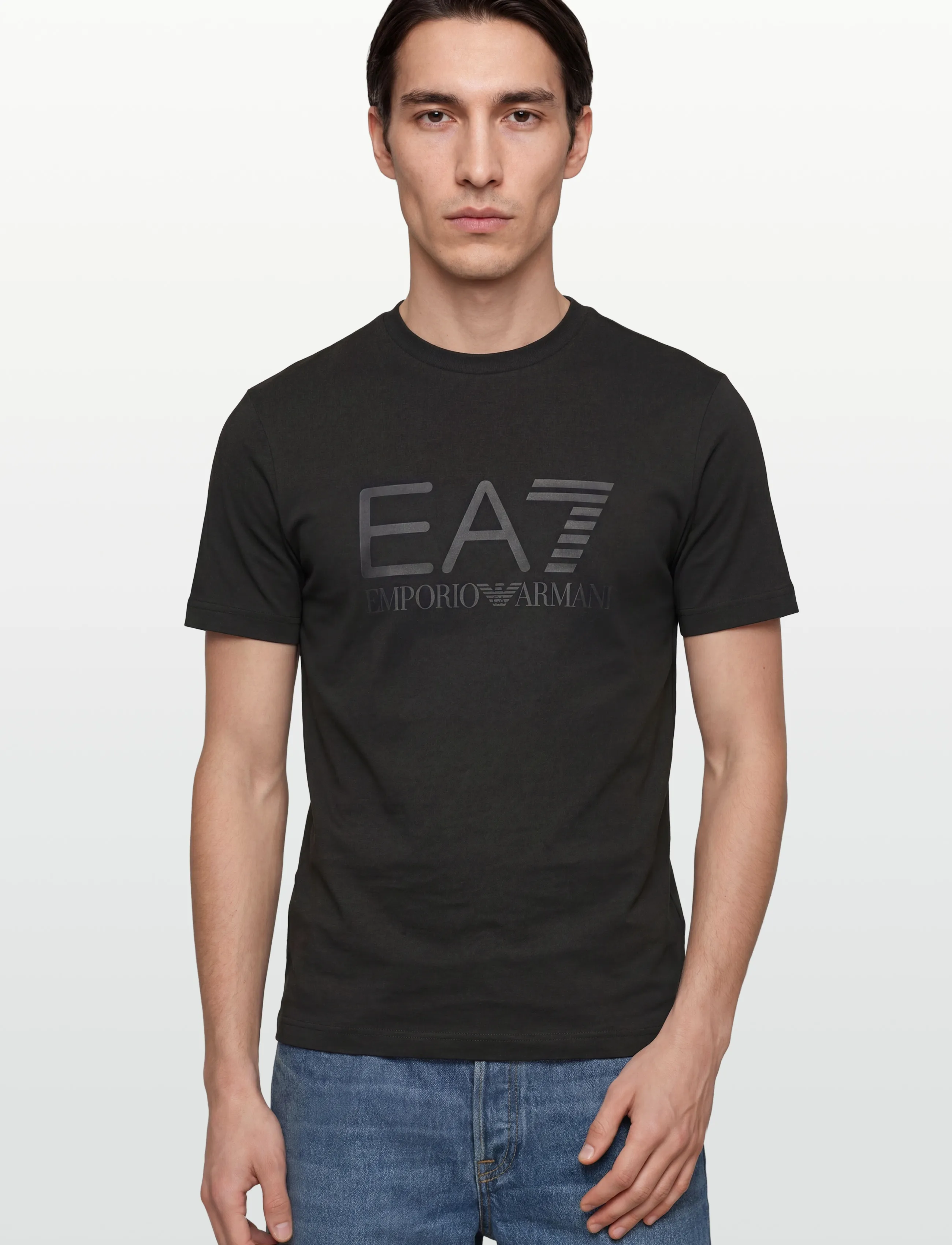 EA7 - T-SHIRT - kortærmede t-shirts - black/black - 3