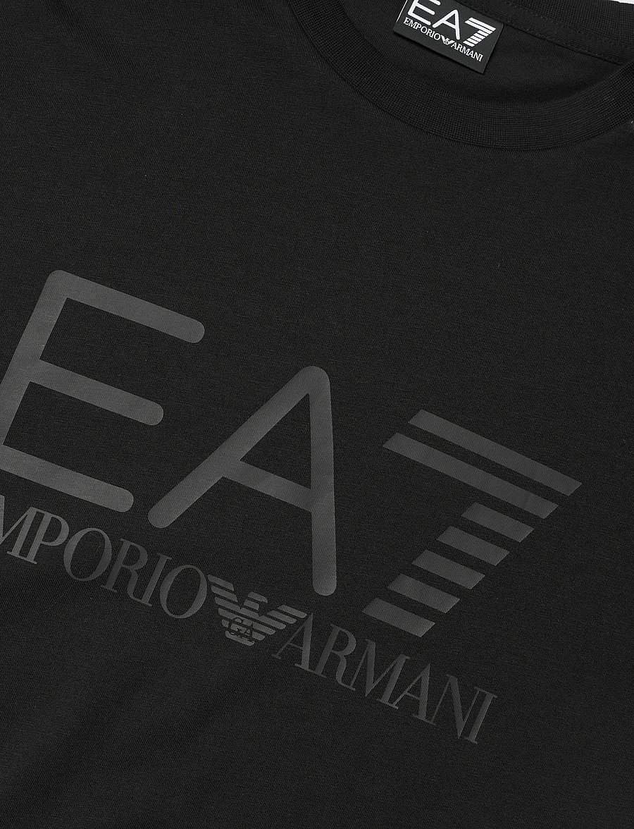 EA7 - T-SHIRT - lühikeste varrukatega t-särgid - black/black - 5